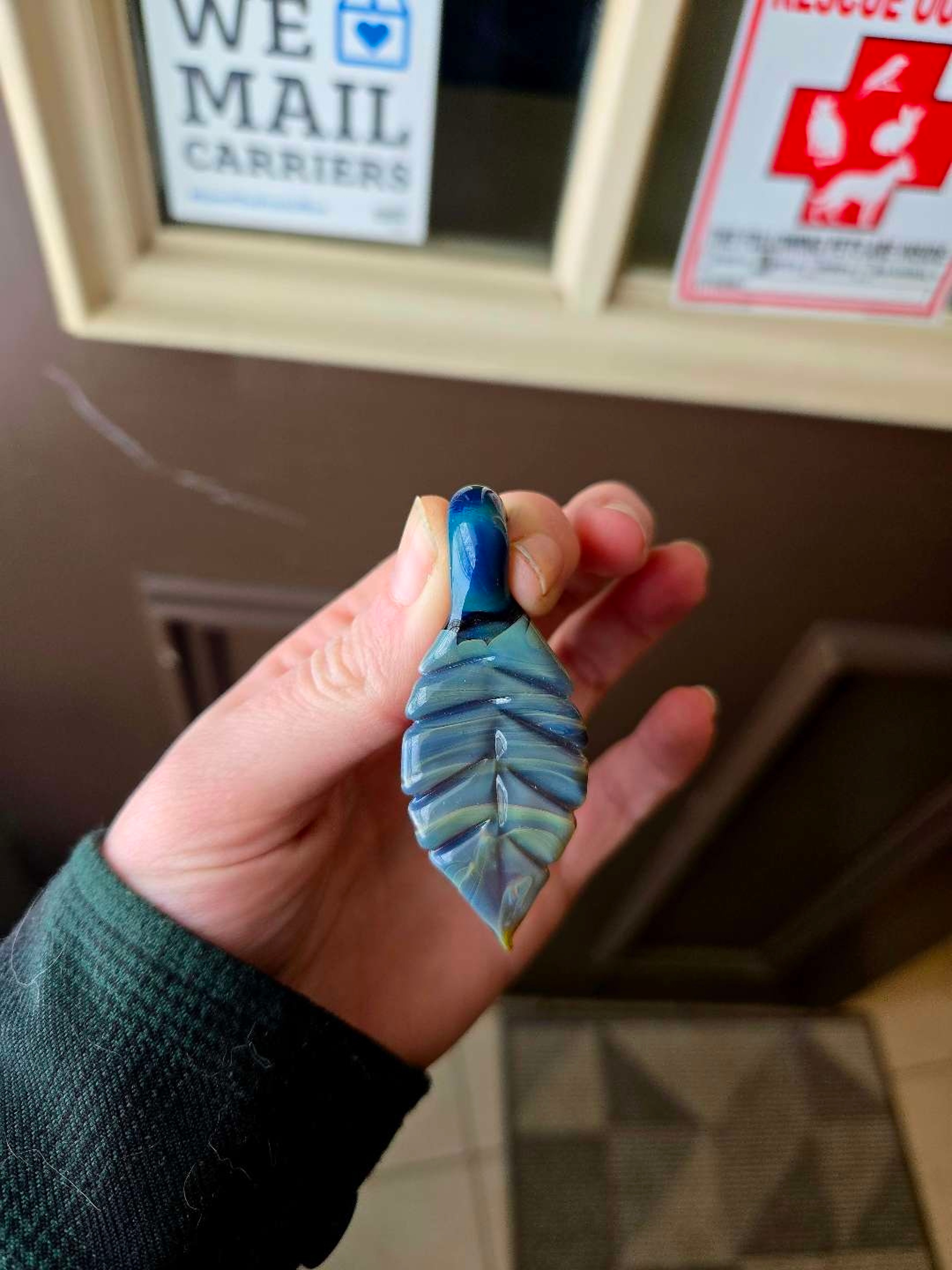 Layered Leaf Pendant image 0