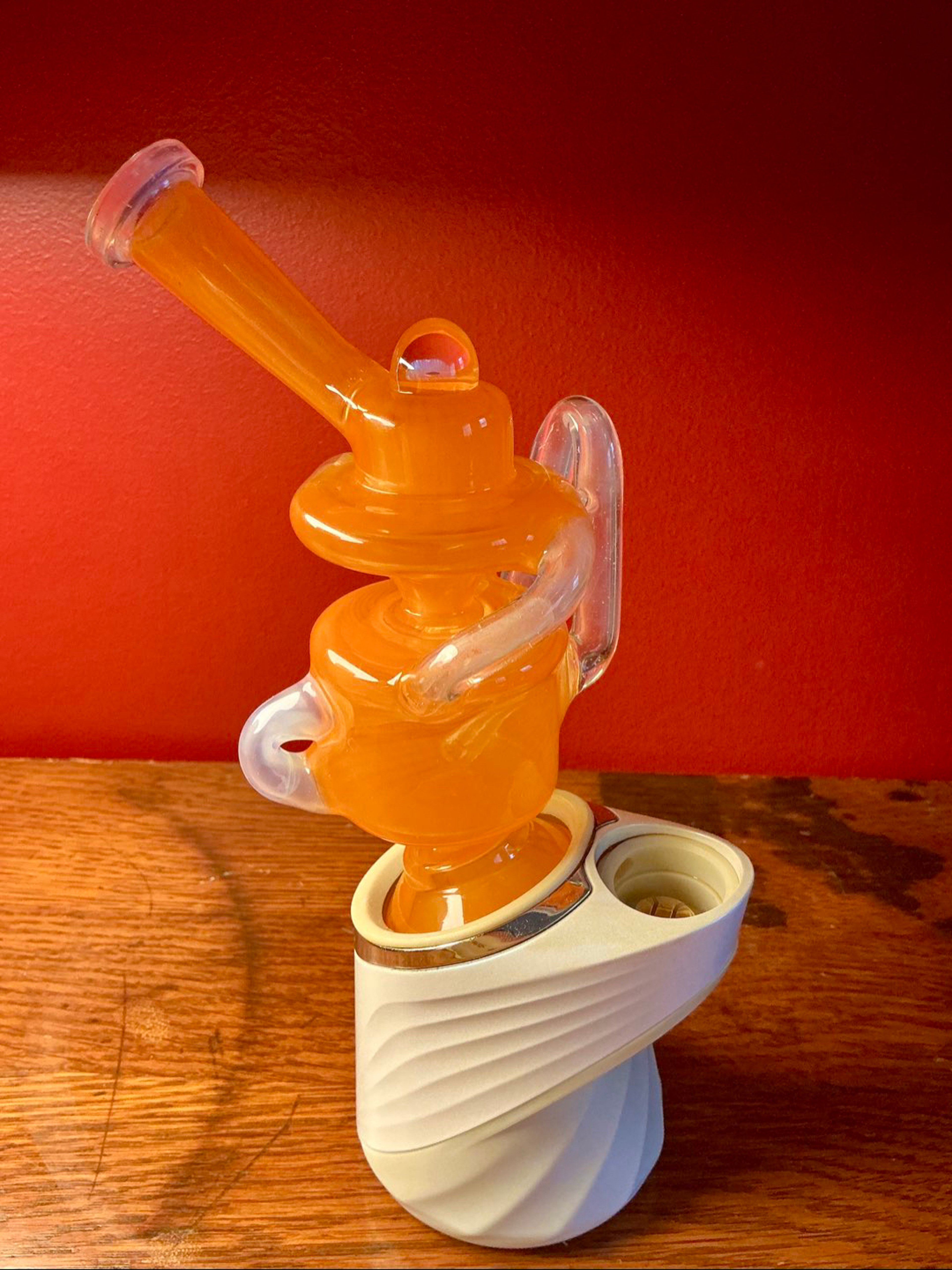 Preview pic of DUAL RECYCLER PUFFCO PEAK ATTACHMENT by VIP GLASS