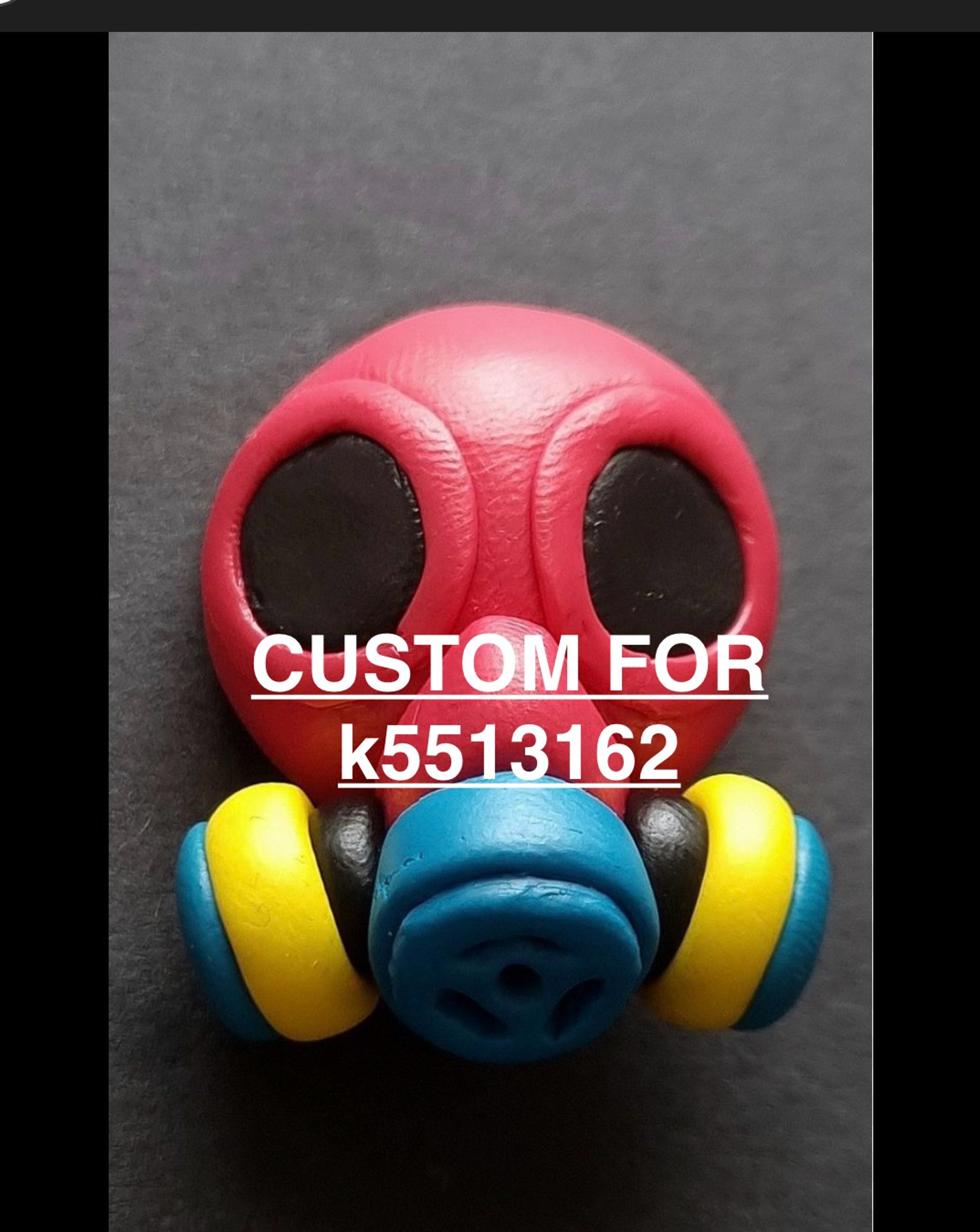 Preview pic of Gas mask joystick 3DXL custom for k5513162