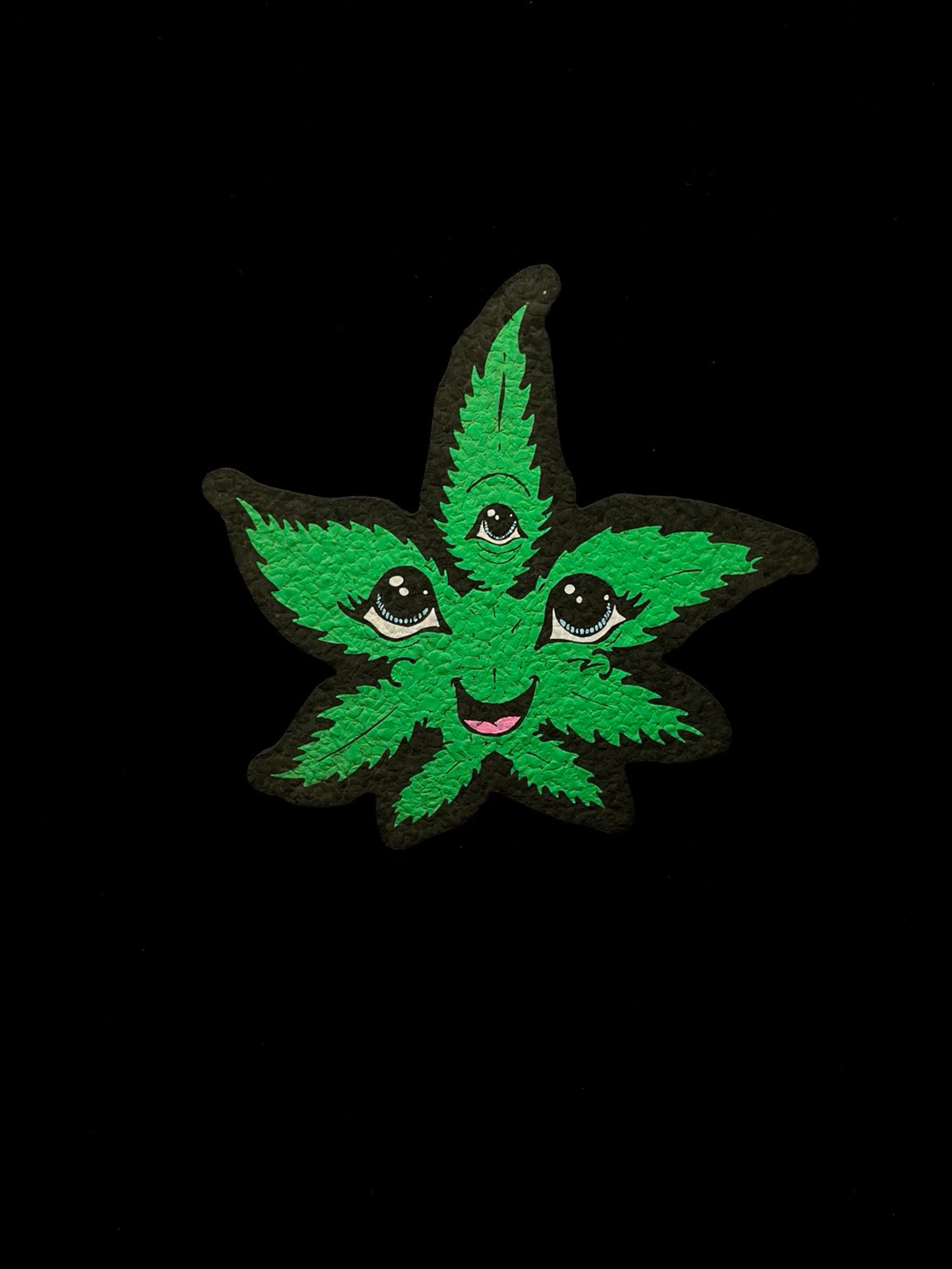 UV Happy Leaf Mat by Happy Tokes x Moodmats image 0