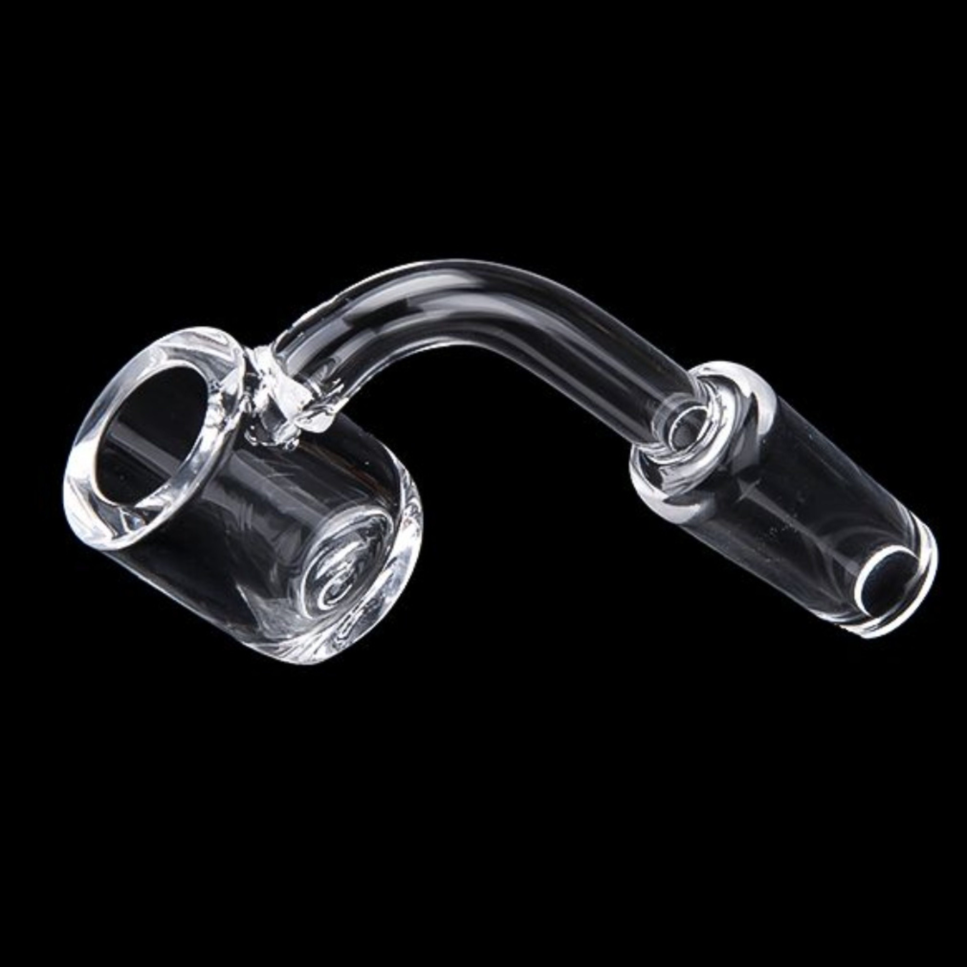 14mm Flat Top Quartz Banger - 90 Degree Male image 0