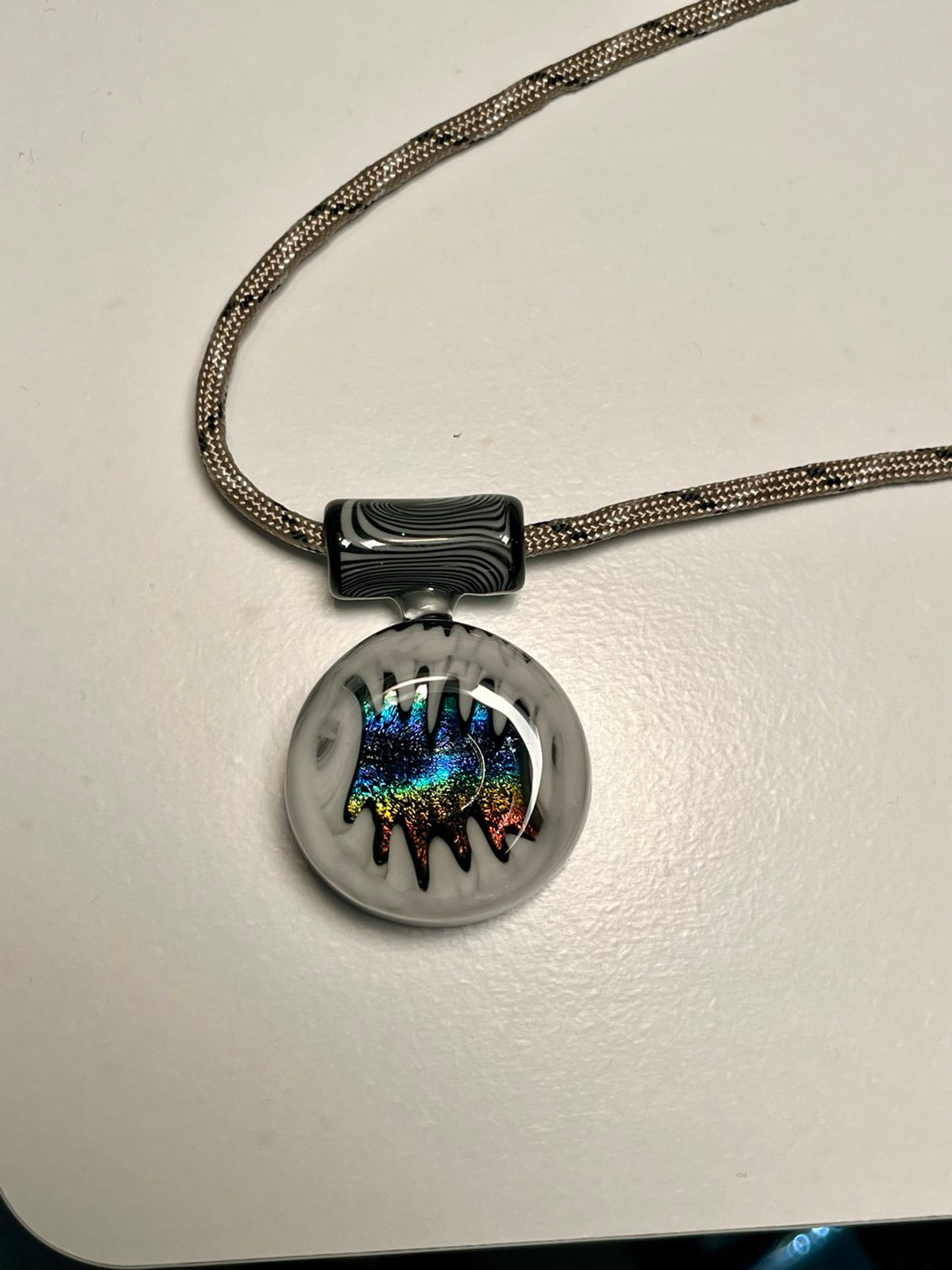 Wigwag Dichro Disk Pendant image 0