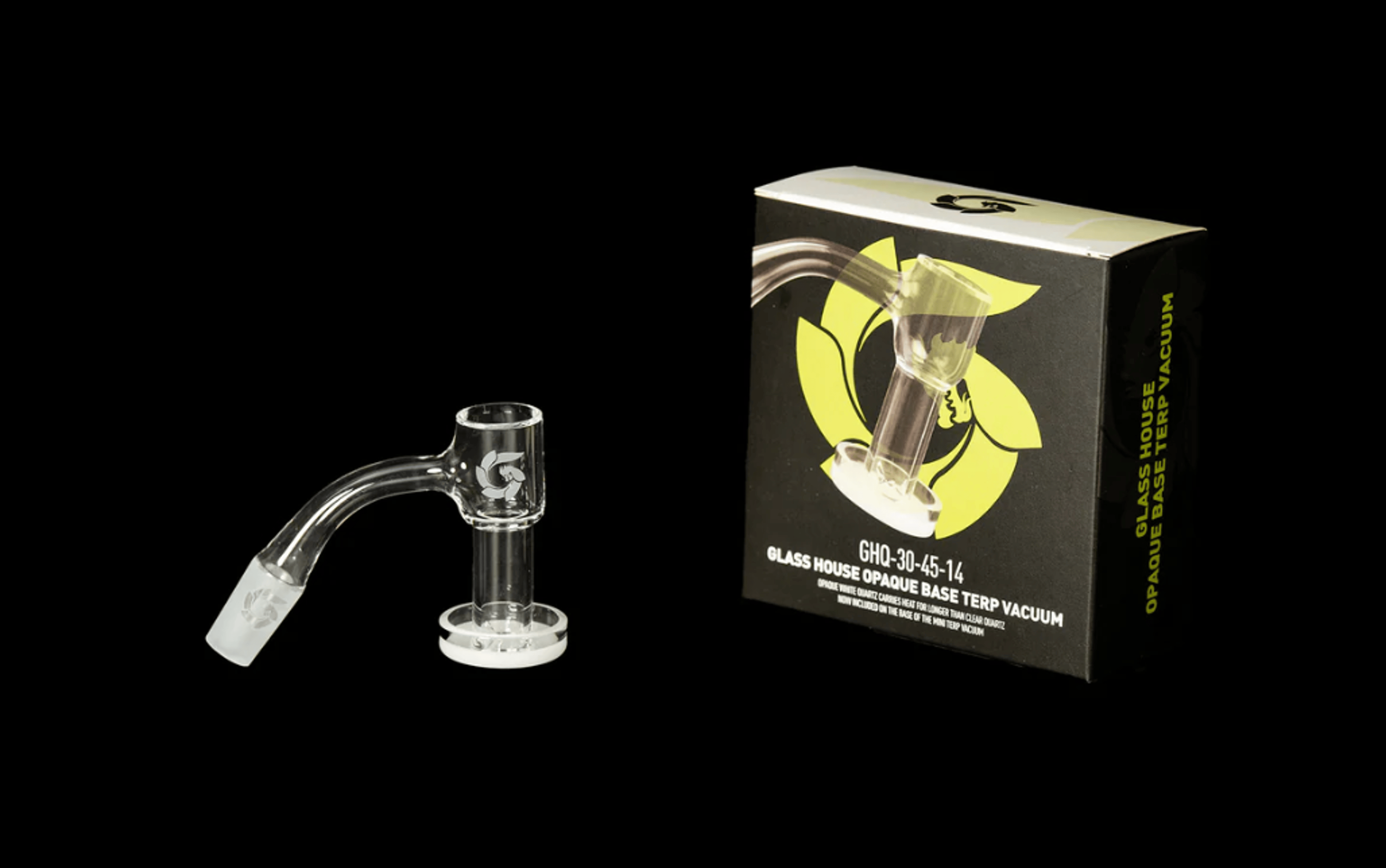 Glasshouse Opaque Base Terp Vacuum 14male 45degree image 0