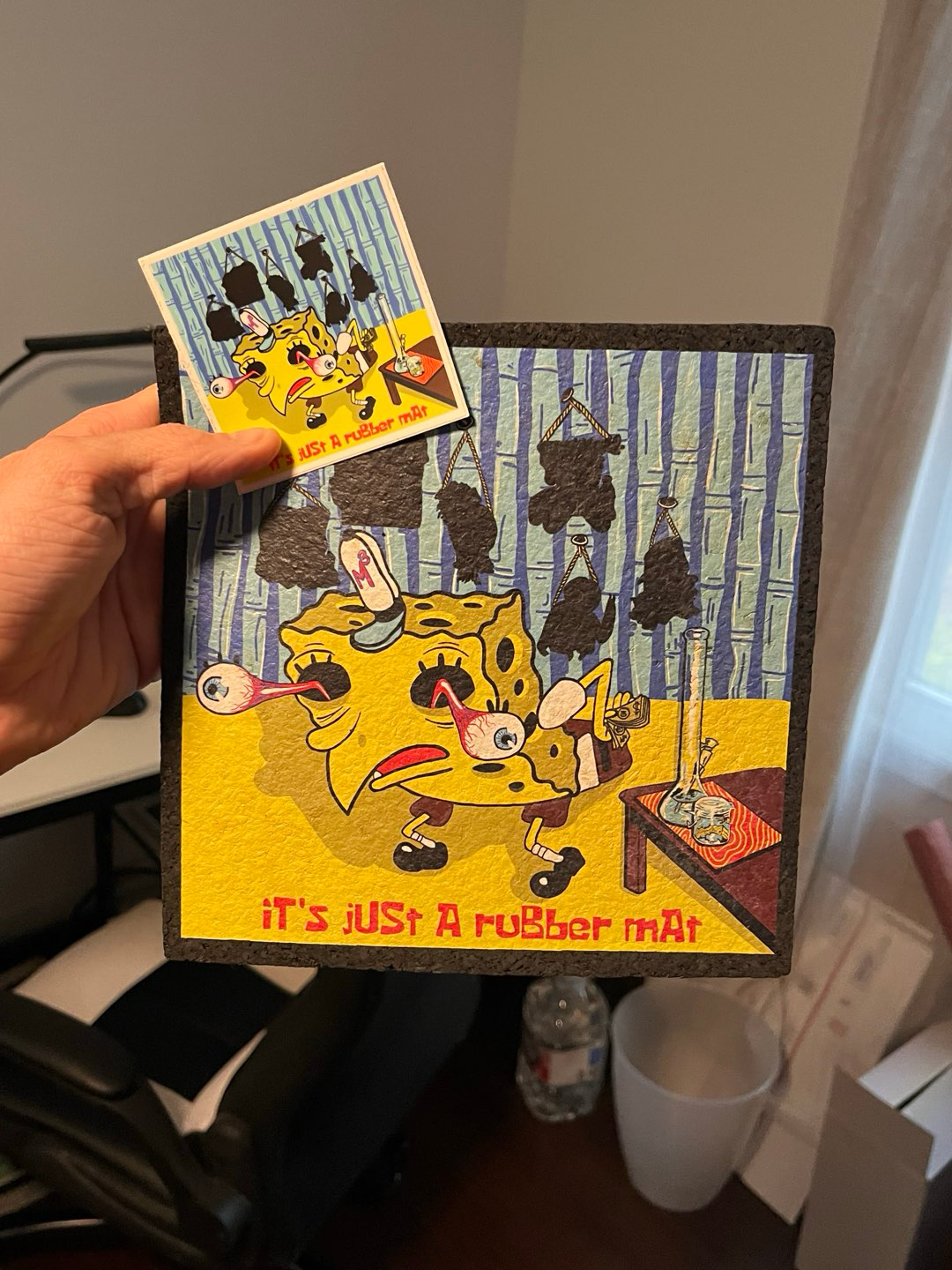 It’s Just a Rubber Mat by 710 Emporium x Retro Sloth x Moodmats image 0