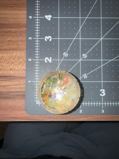 Preview pic of Ksukebey Large 50mm Fumed Kiriko Marble