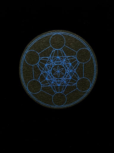 Preview pic of UV Cobalt Metatron 8” Mat by Moodmats