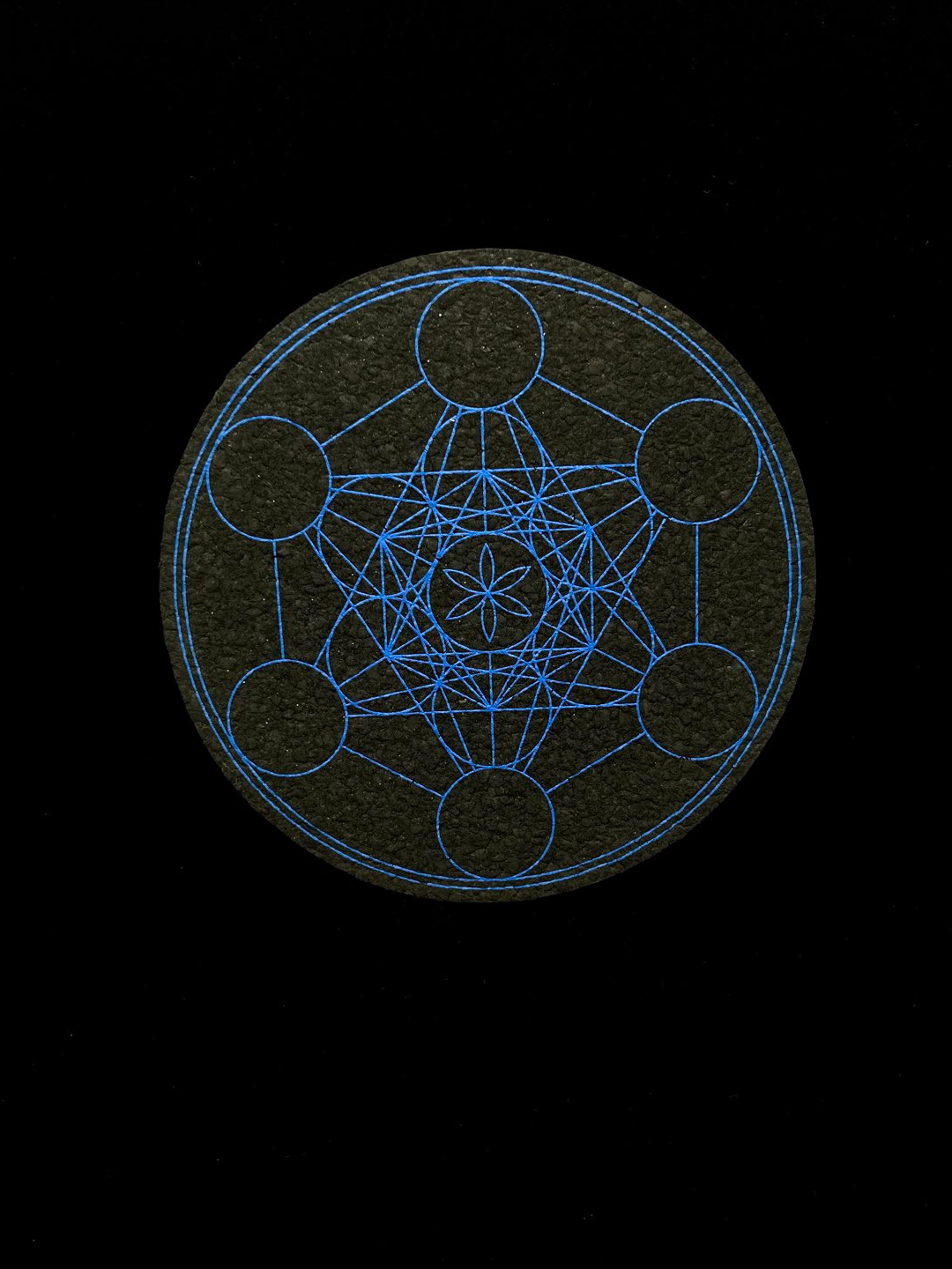 Preview pic of UV Cobalt Metatron 8” Mat by Moodmats