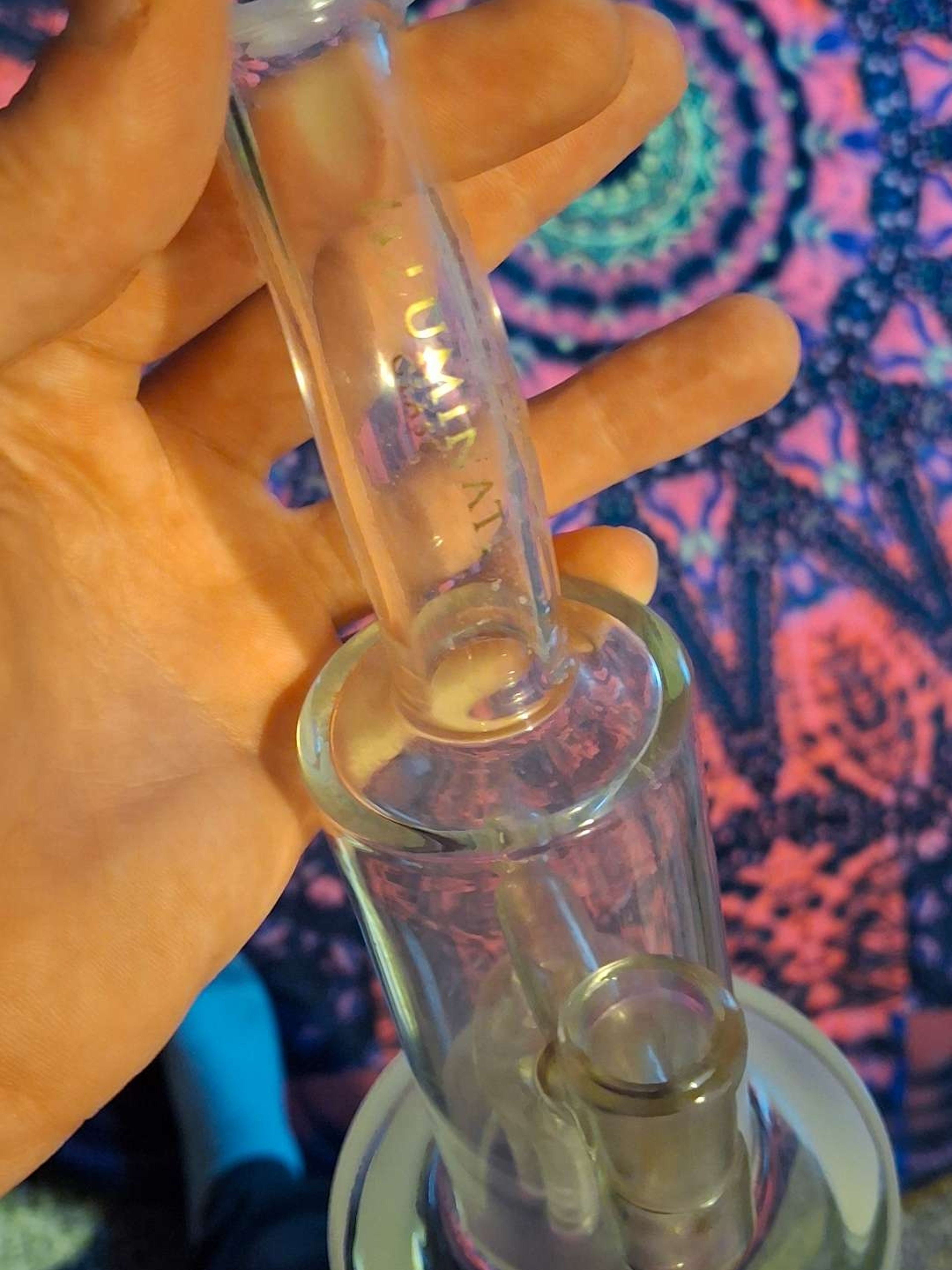Illuminati glass flower/dab image 0