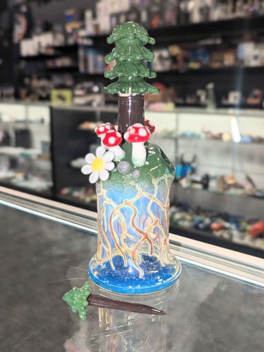 Preview pic of 7.5" Tree Forest Rig 10mm - Los1 Glass