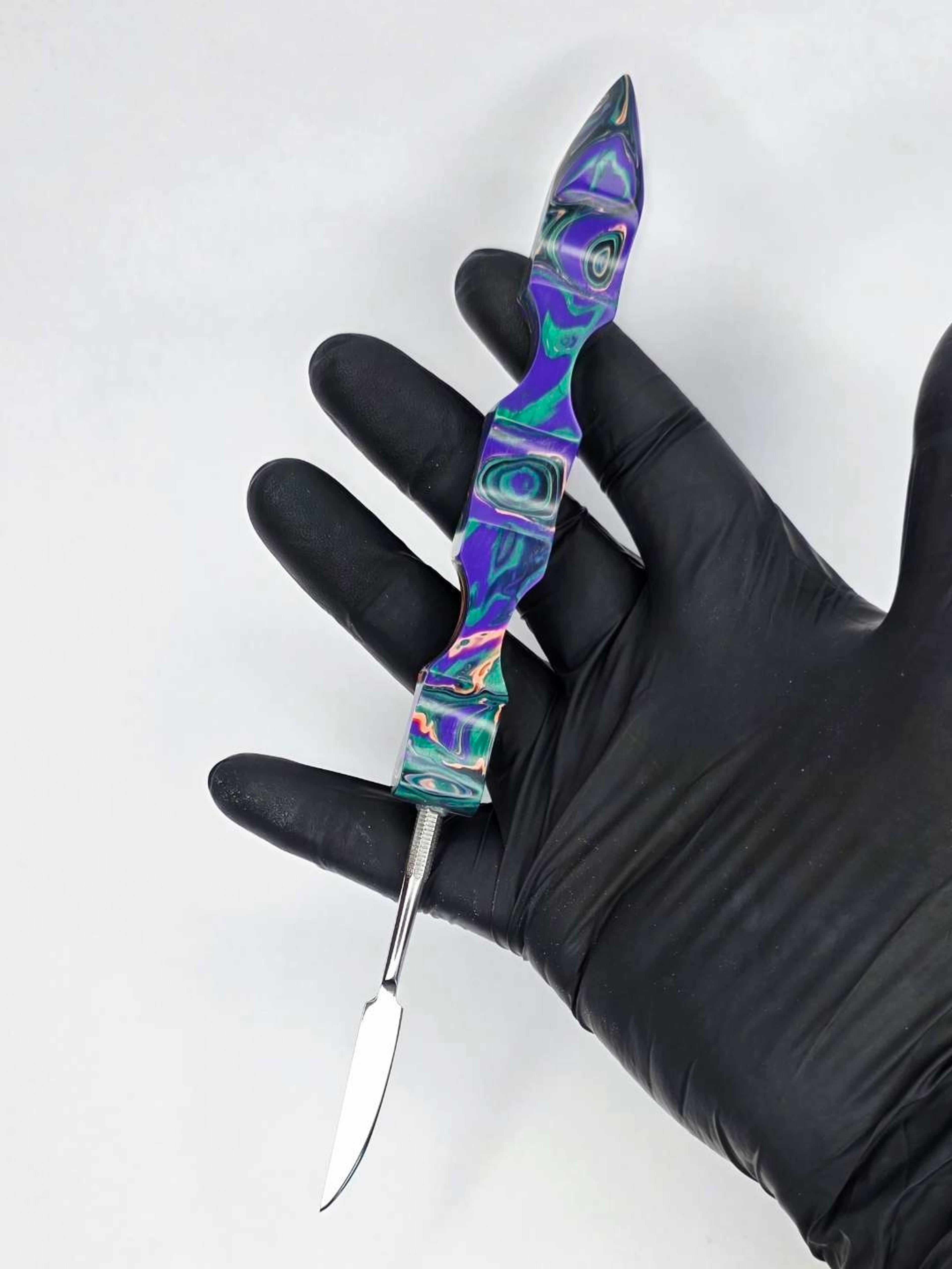 Preview pic of Midnight Nebula Knife Dab Tool- by The Mellow Box