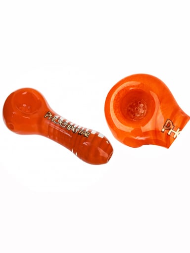 Preview pic of 4" Spoon Pipe w/ 7-Hole Honey Comb Screen