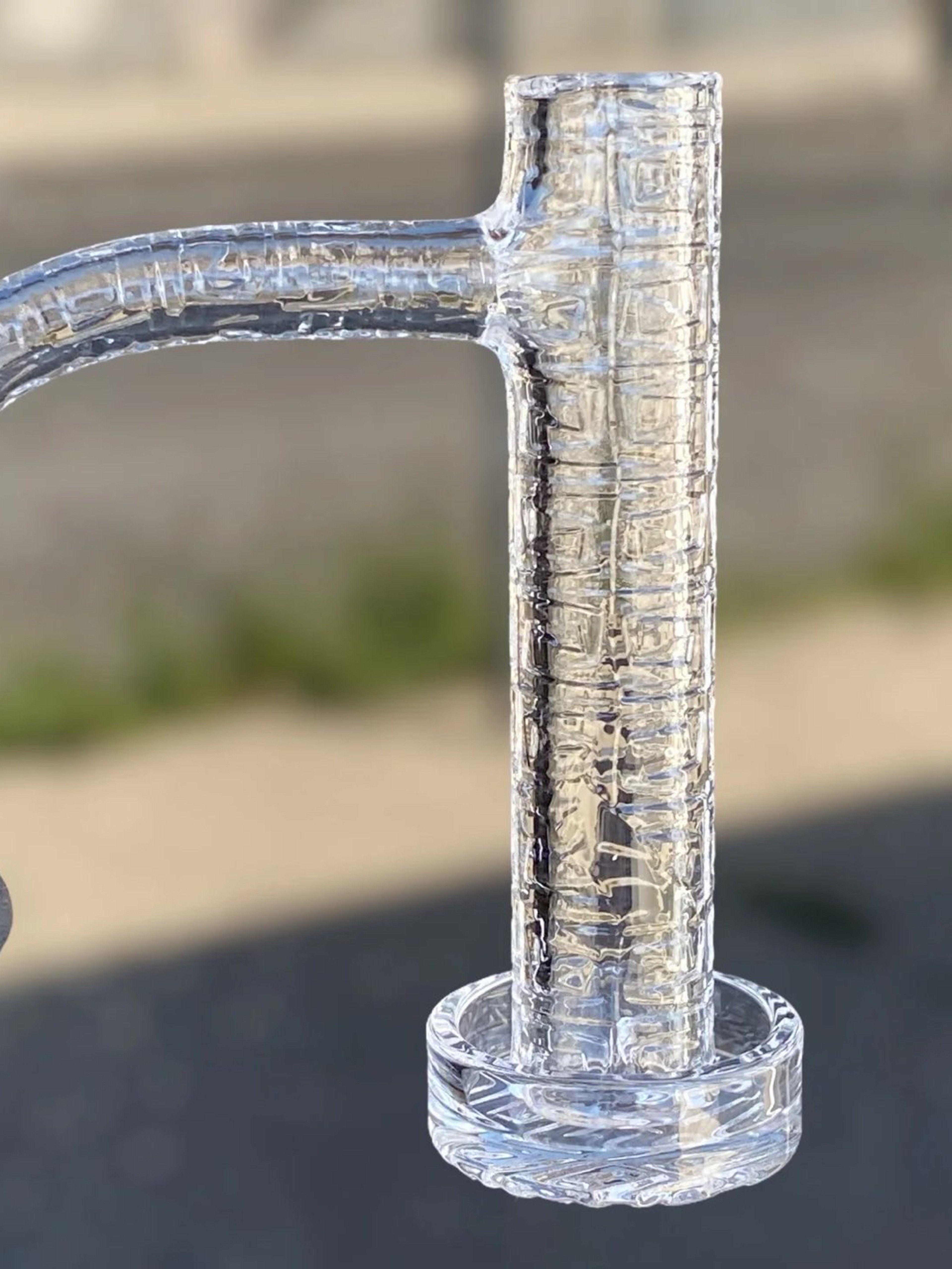 Preview pic of 10/90 Gee West 16mm Engraved XL Tower Quartz Banger