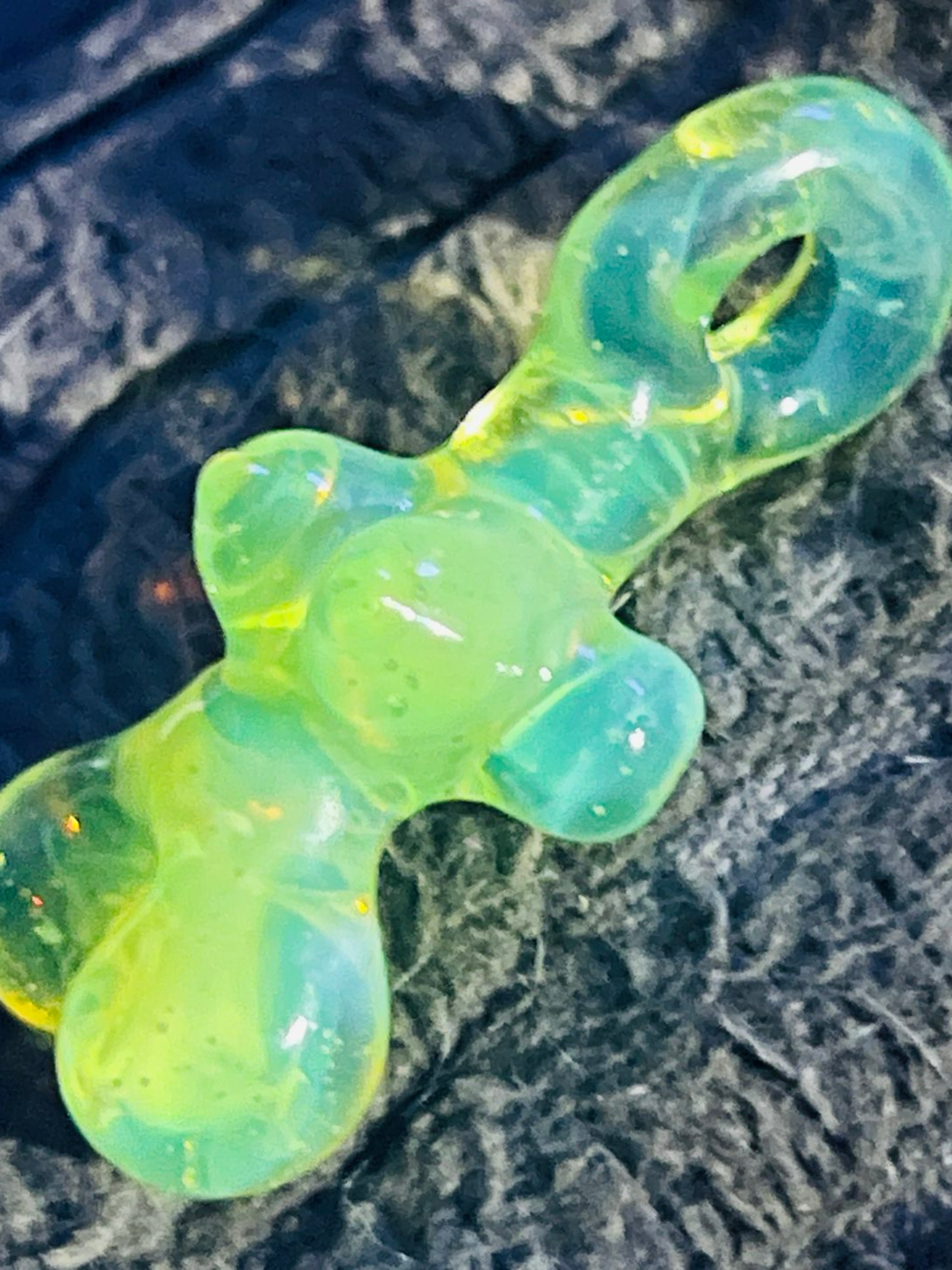 Female form pendy in Slyme with Illuminati UV nips image 0