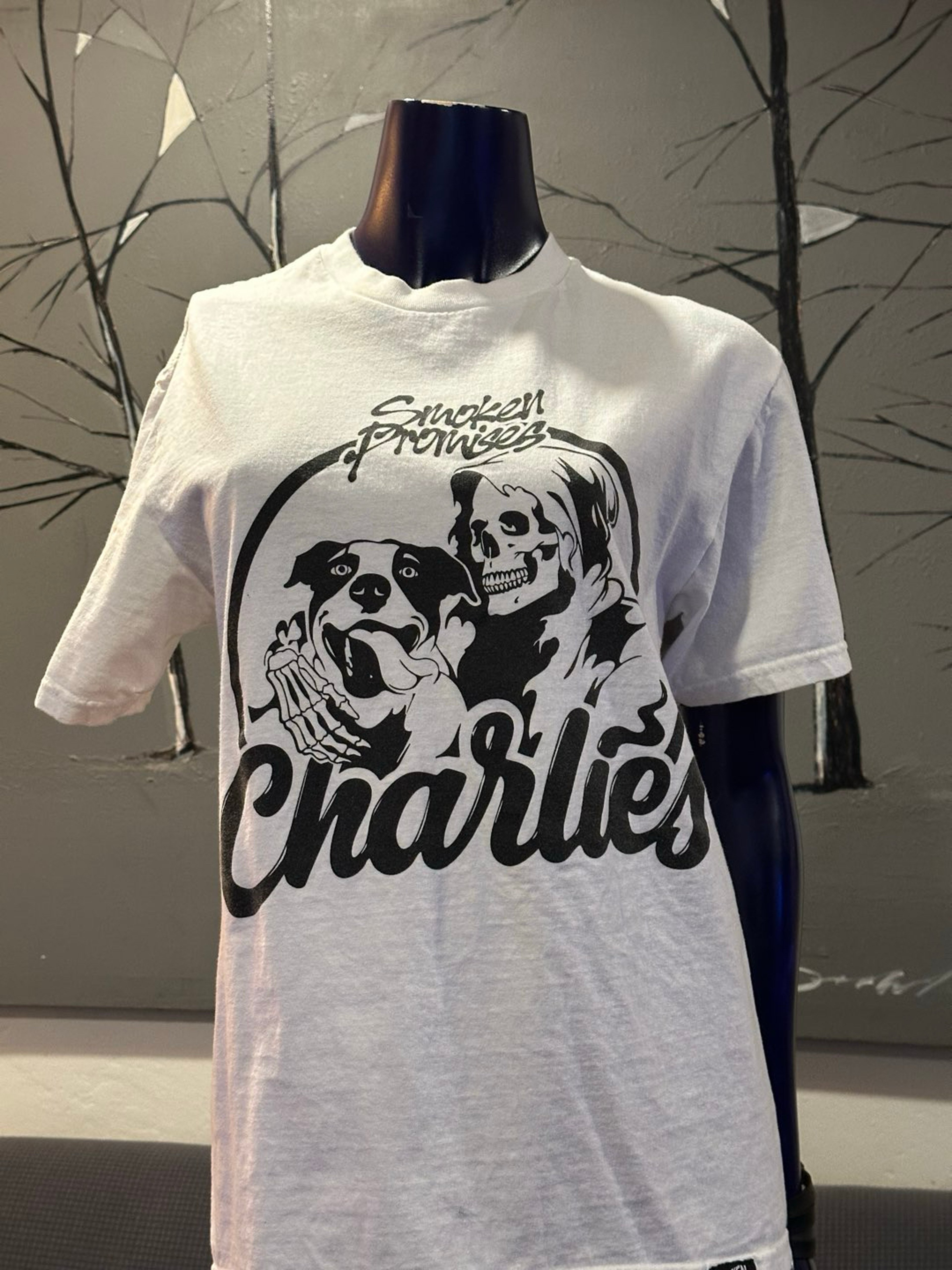 Preview pic of Smoken Promises + Charlie’s Tshirt
