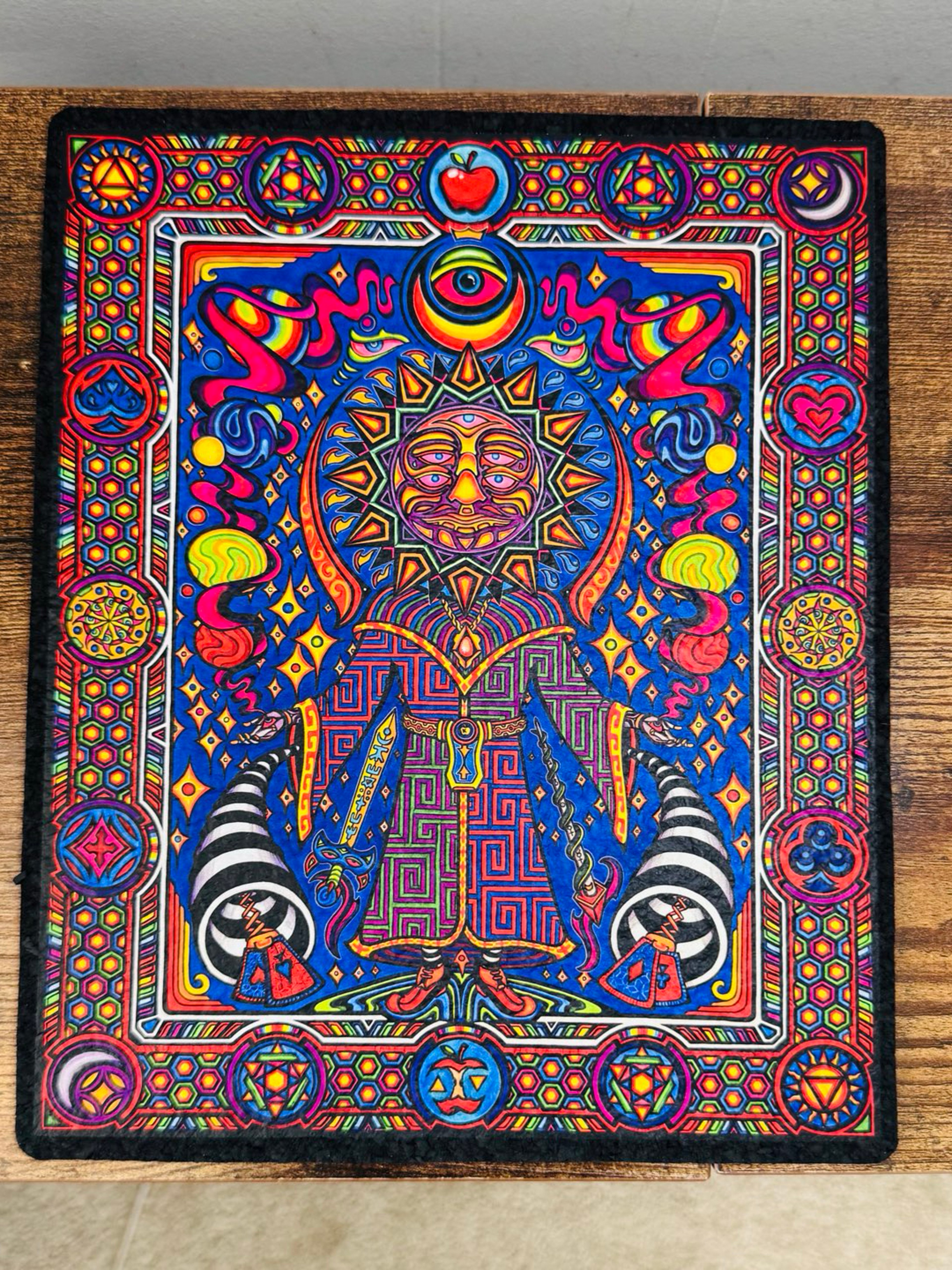 Preview pic of 🔥🪄”TRICKS UP MY SLEEVE” #32/75 Limited Edition numbered MoodMat!