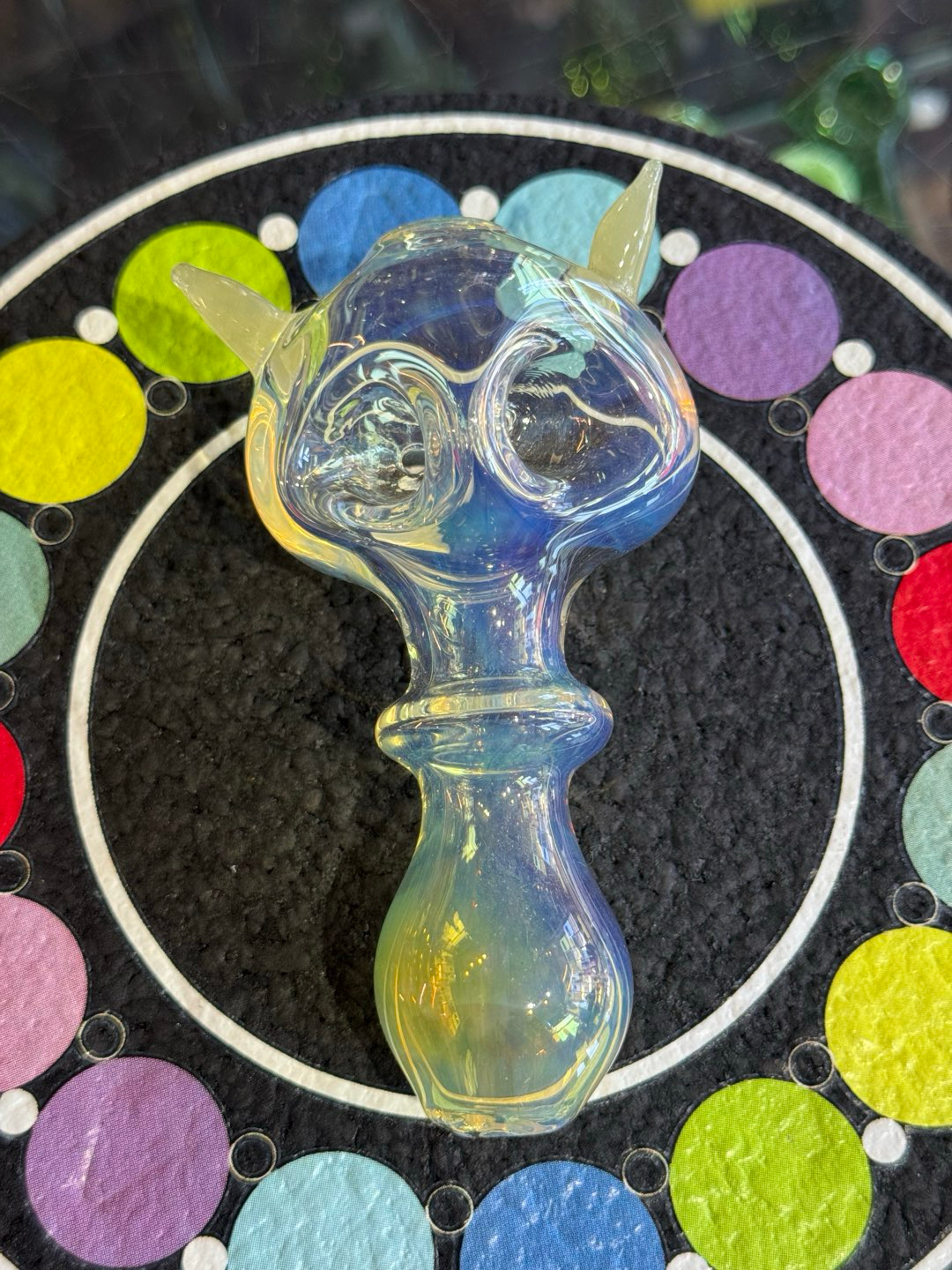 Preview pic of Reading Glass Militia Double Bowl Spoon