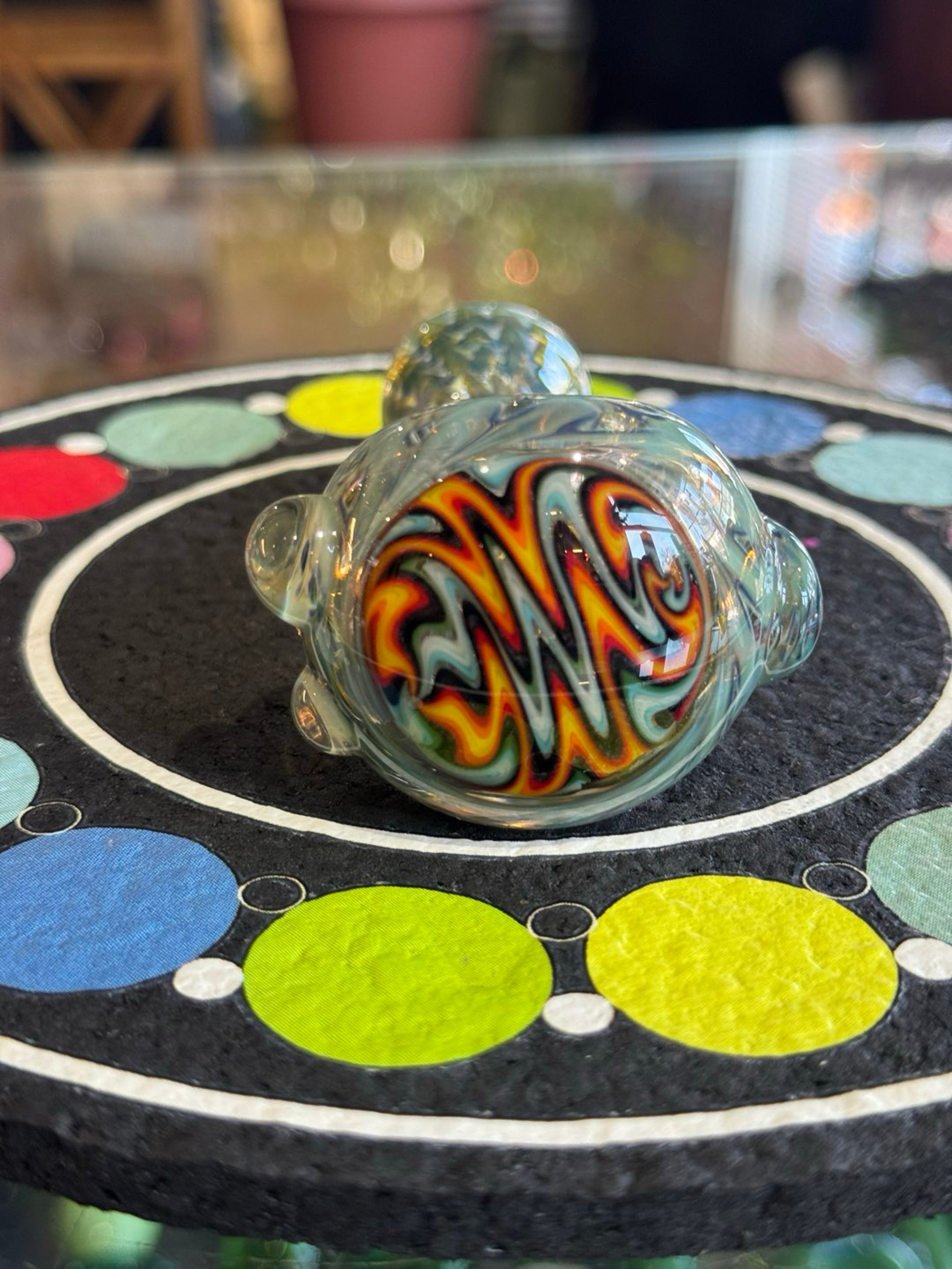 Preview pic of Cherry City Glass  Wigwag Cap Spoon