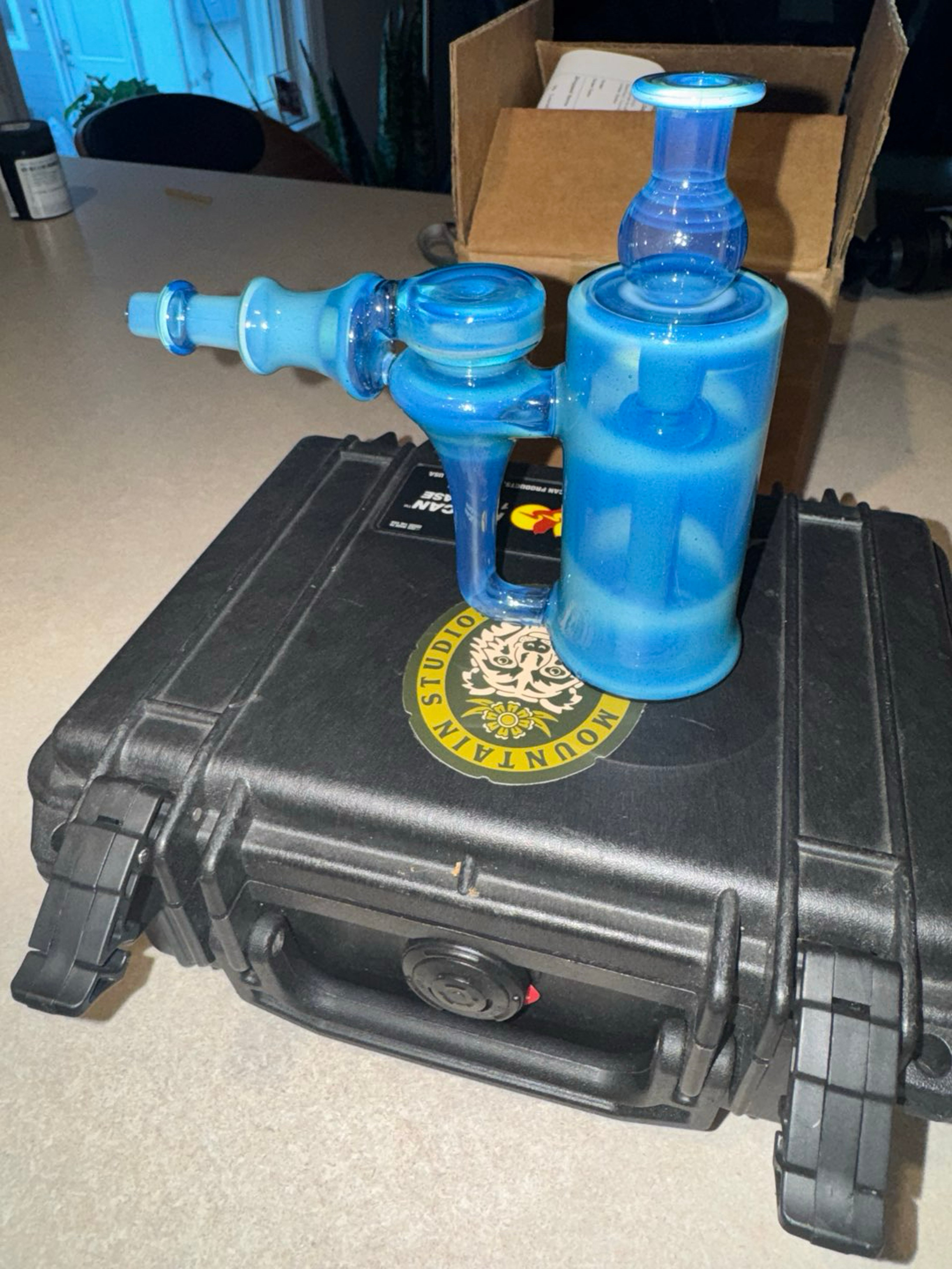 Preview pic of Bear mountain studios BMS terp hammer 2022 blue stardust x ghost