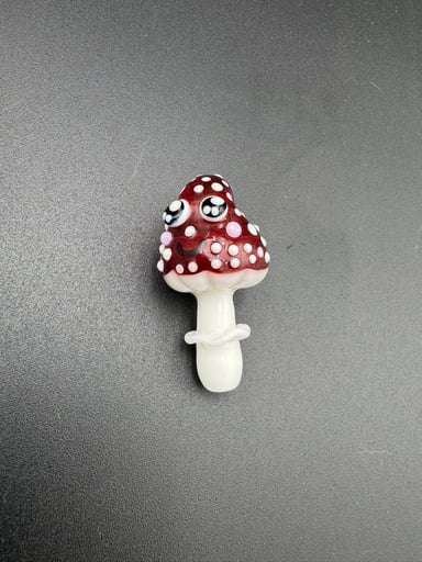 Preview pic of Glass Goddess Amanita Cutie Pendant