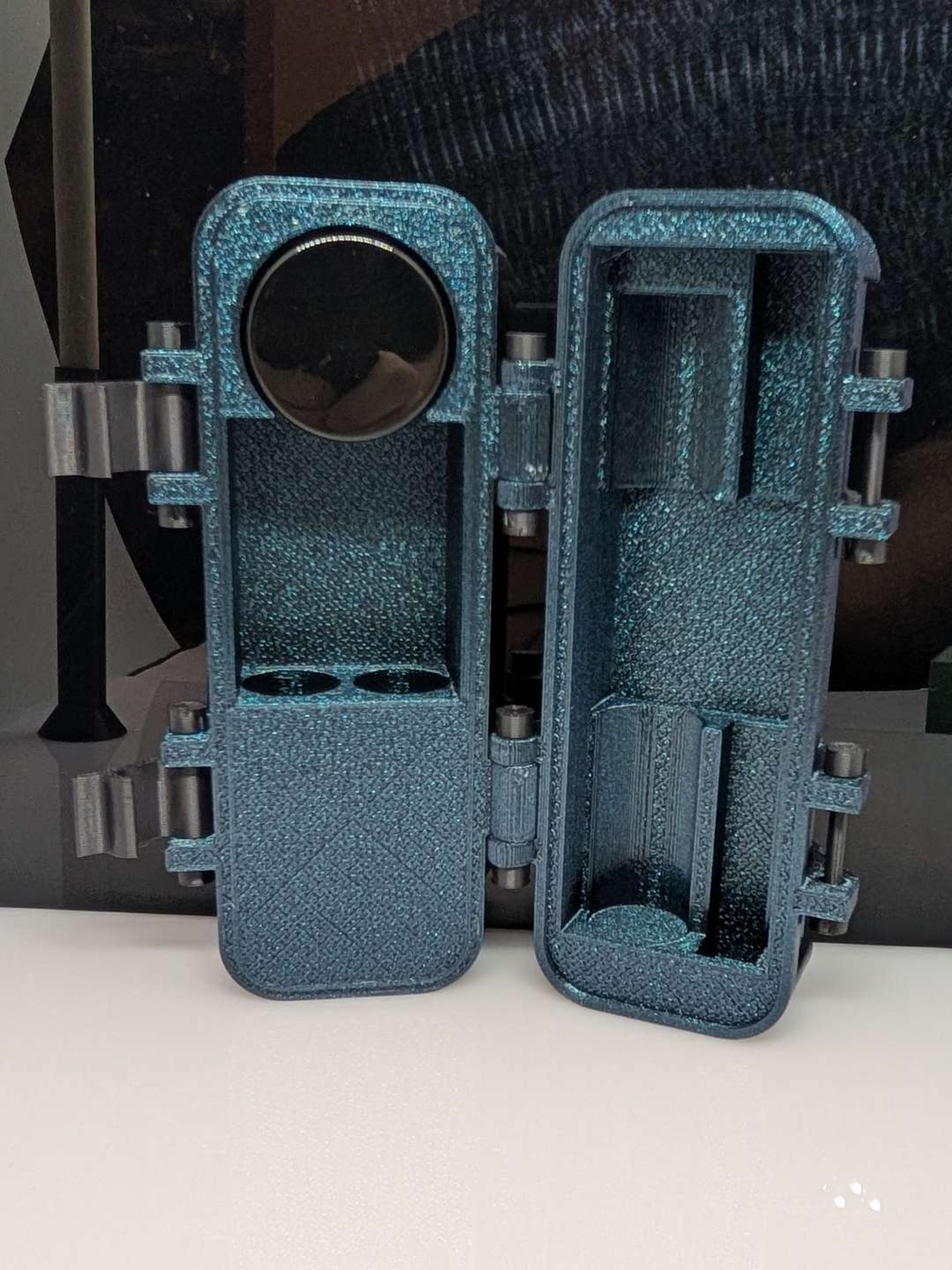Mini Puffco Pivot and Hot knife Case - Blue Dream image 0