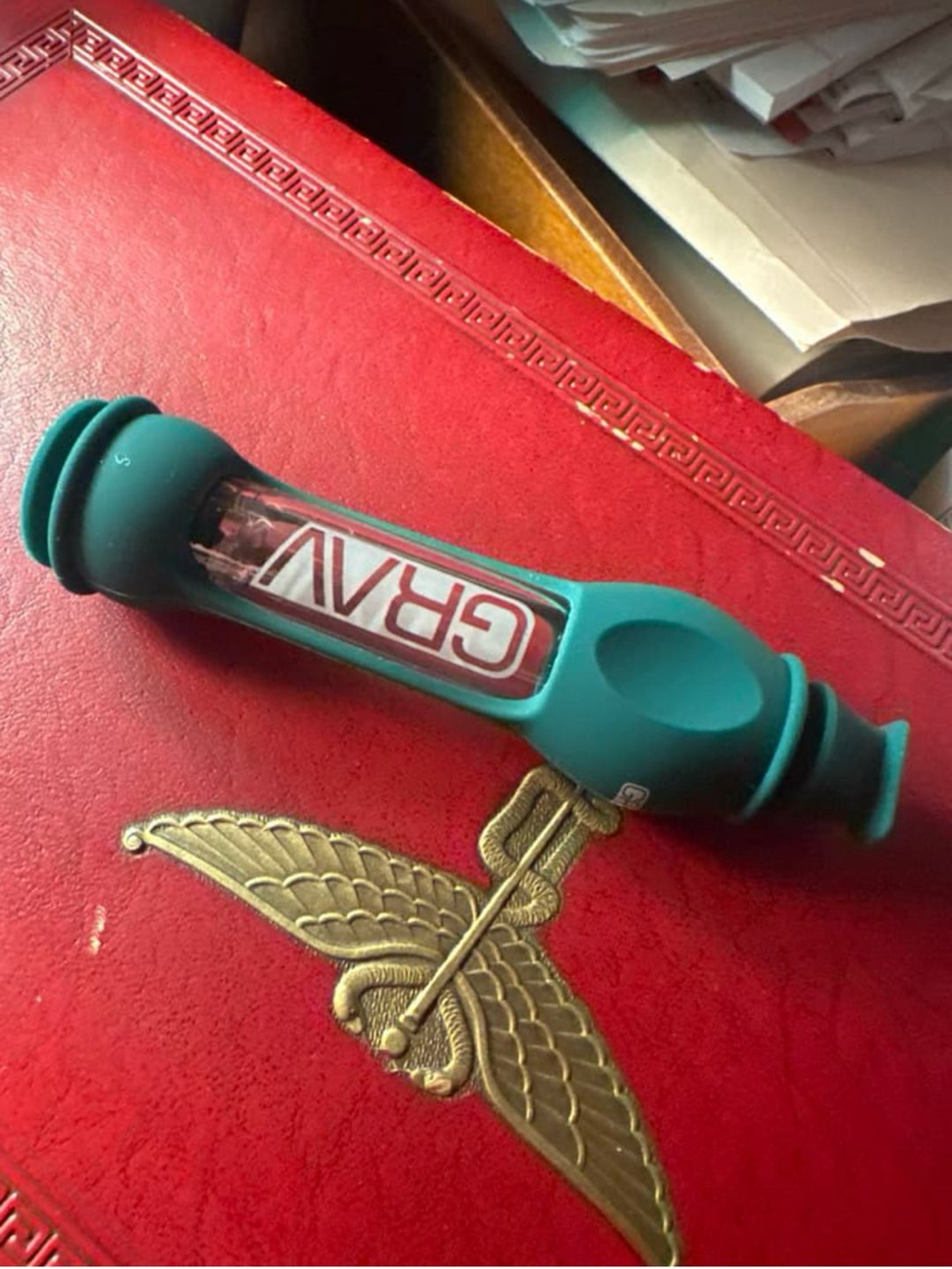 Grav Forest Green Silicone One Hitter Glass Screen image 0