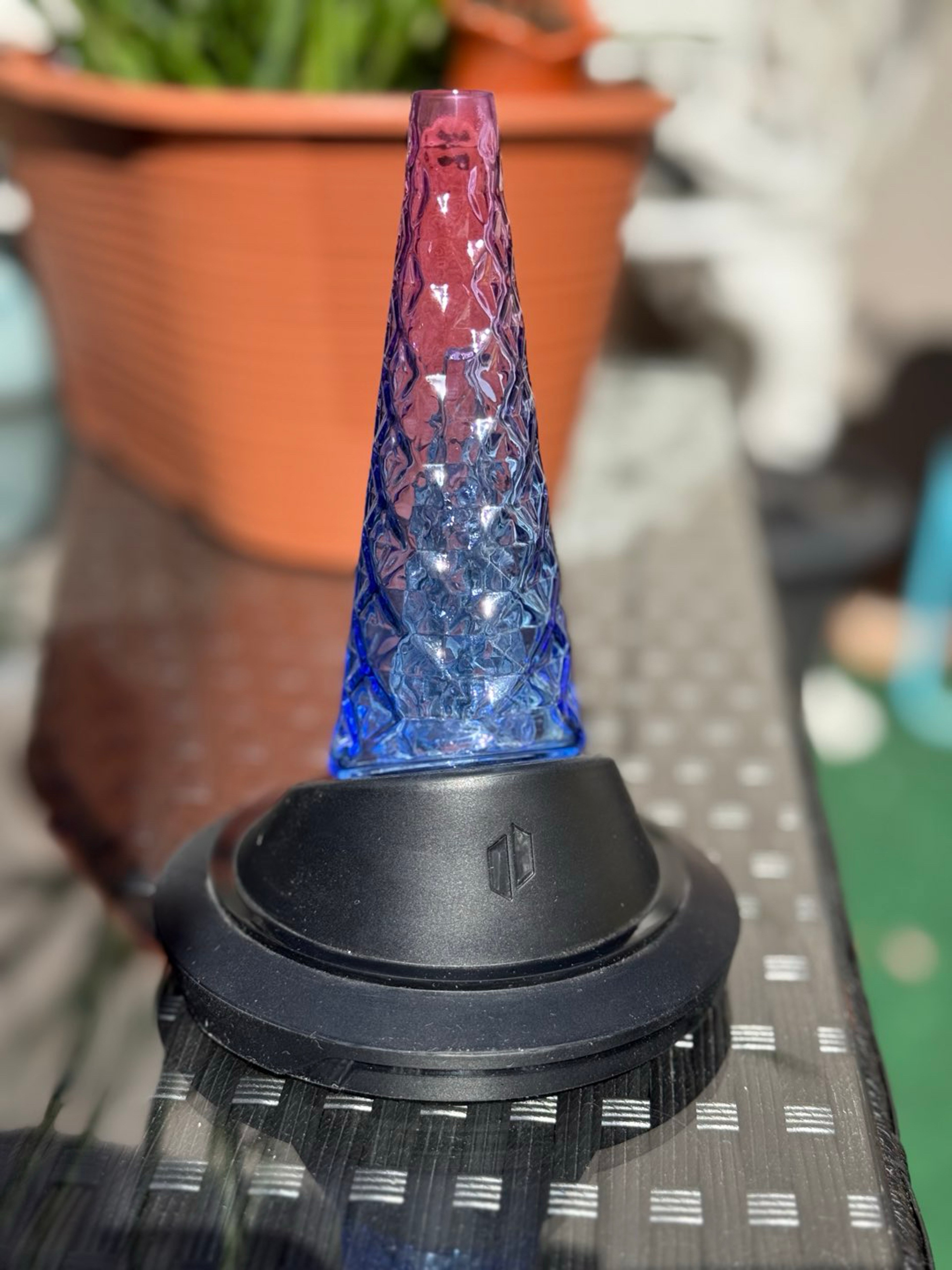 Preview pic of Puffco Peak Indiglow Glass Top (NEW)