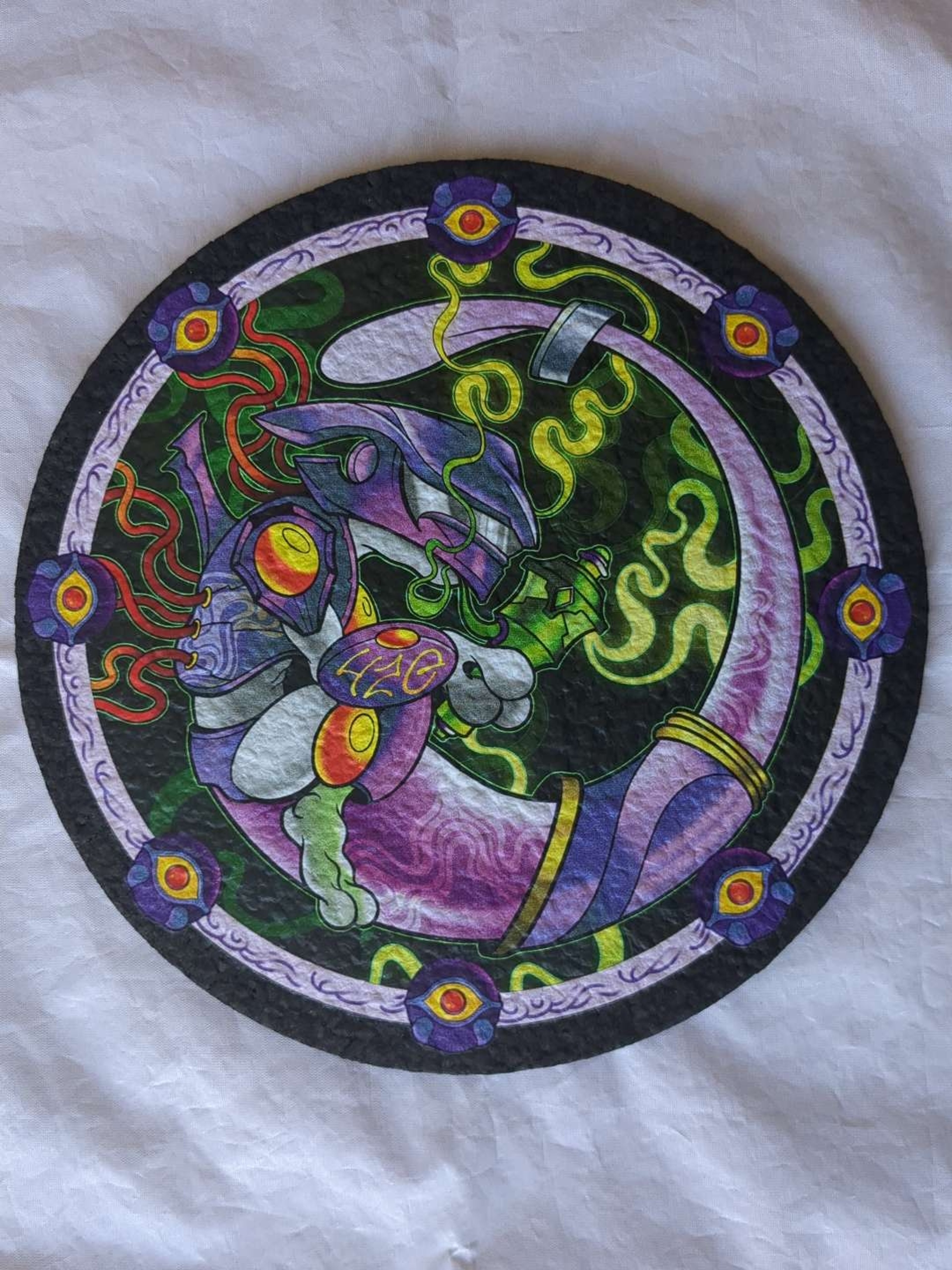 Preview pic of Mewtwo MoodMat by DMC (Whatnot Exclusive Color)