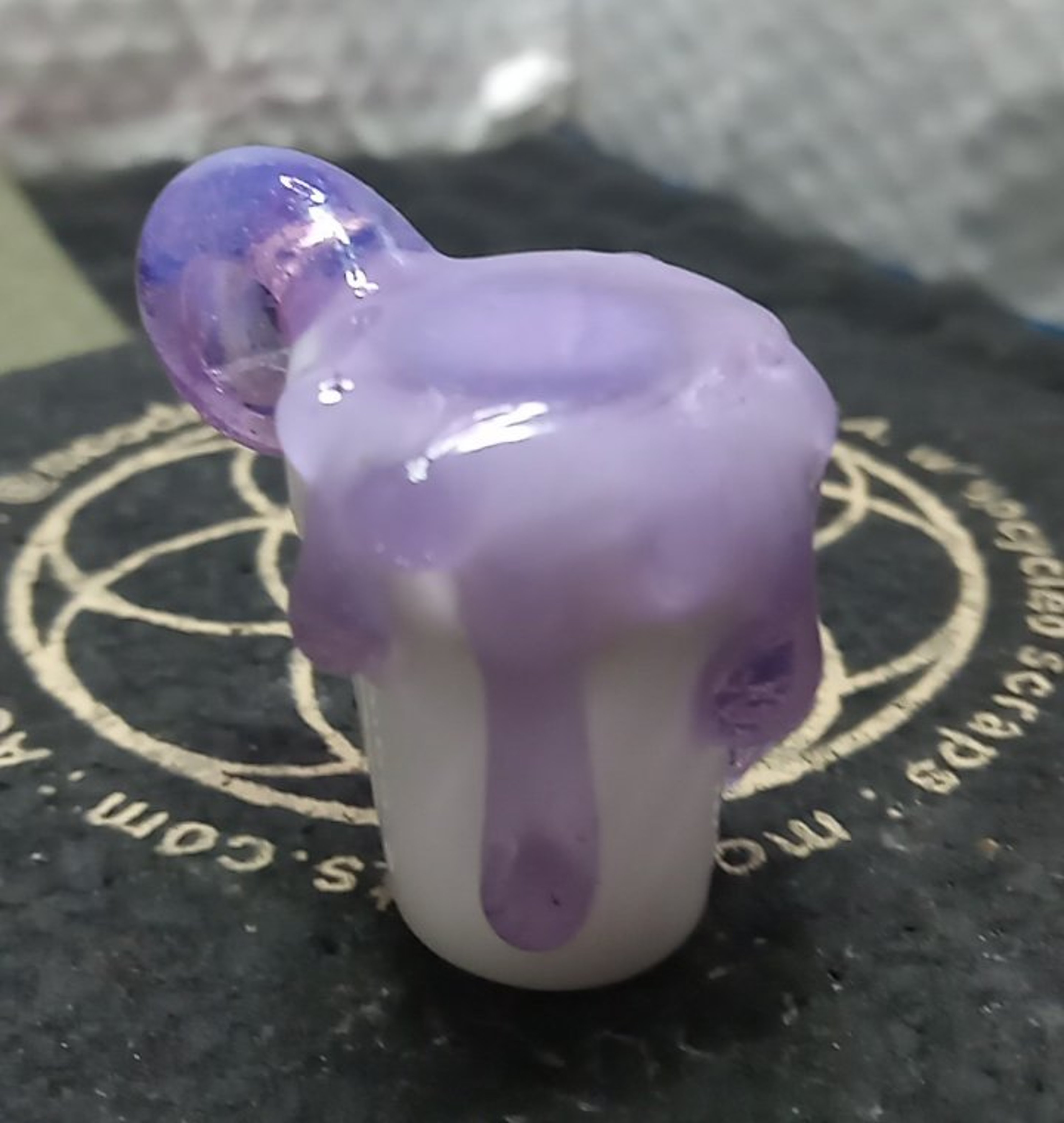 Heady Glass,Collectible,Double Cup Pendant image 0