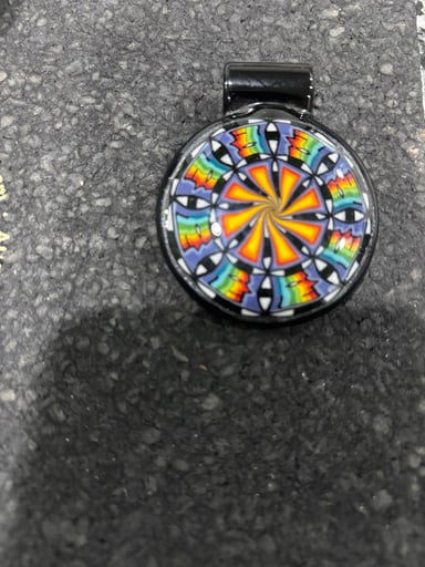Preview pic of Kevin Murray Disk Flip Pendant