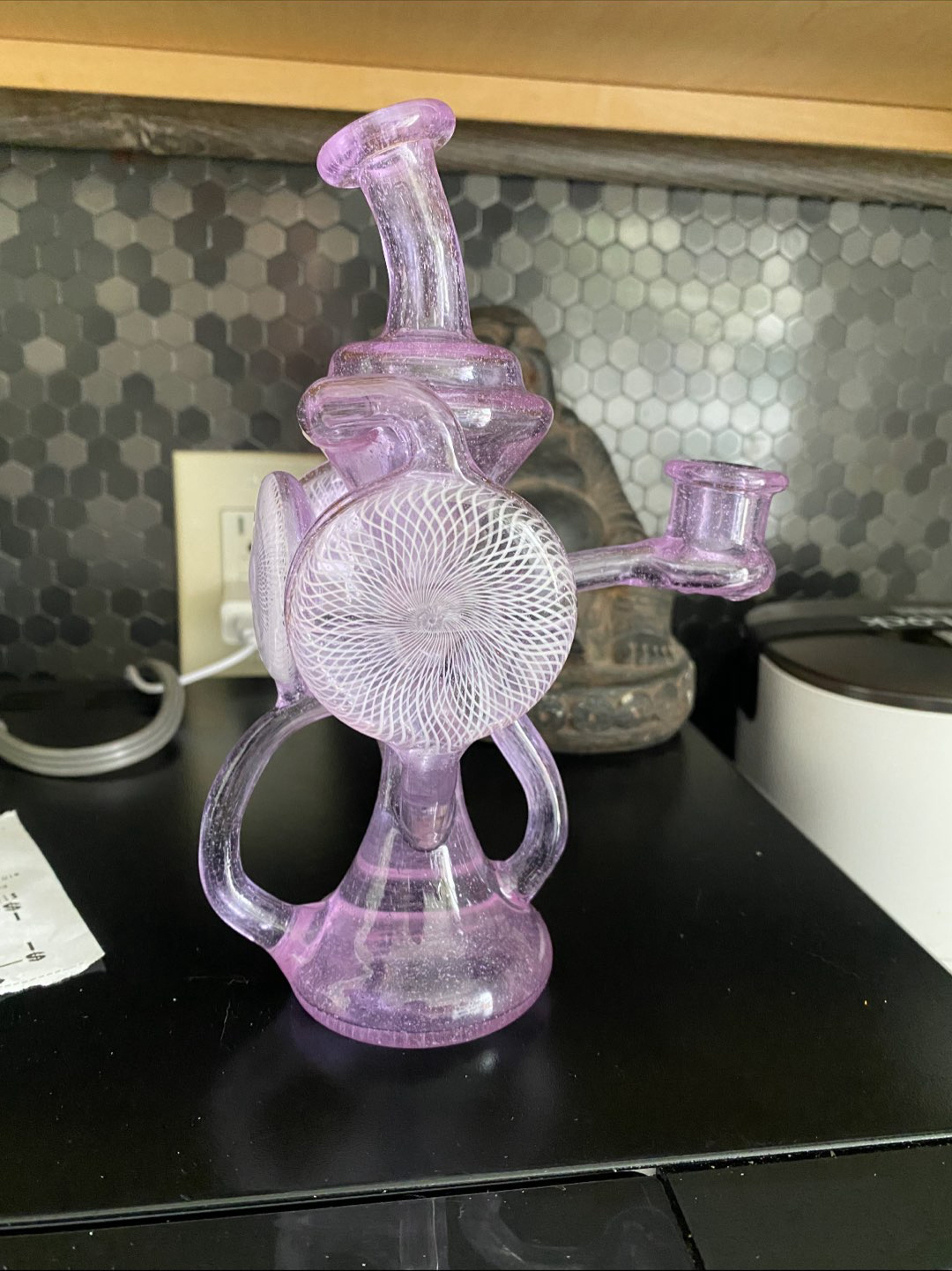 2016 Blue Soldier Glass recycler image 0