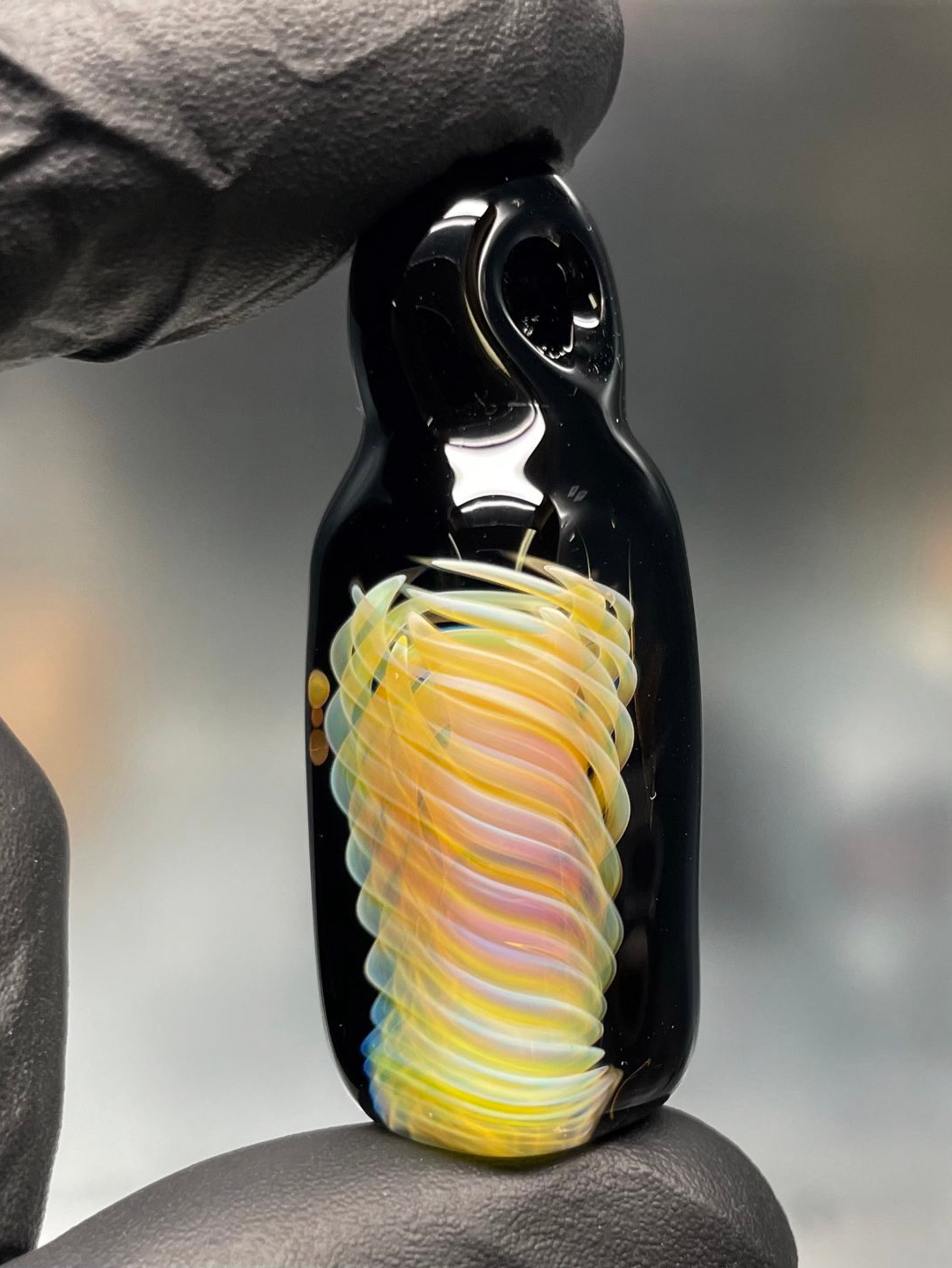 Squared Fume Spiral Pendant image 0