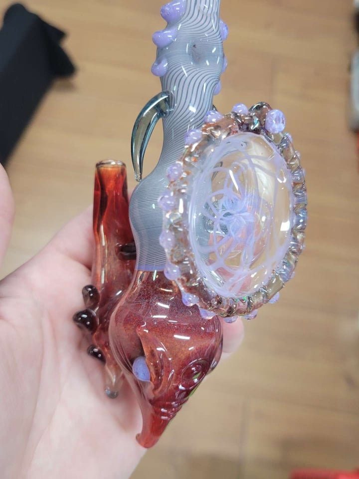 White Monkey hand rig | Shop Heady Rigs on GlassPass