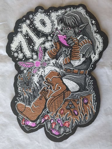 Preview pic of Link "Hero" MoodMat by DMC (B&W + Pink UV)