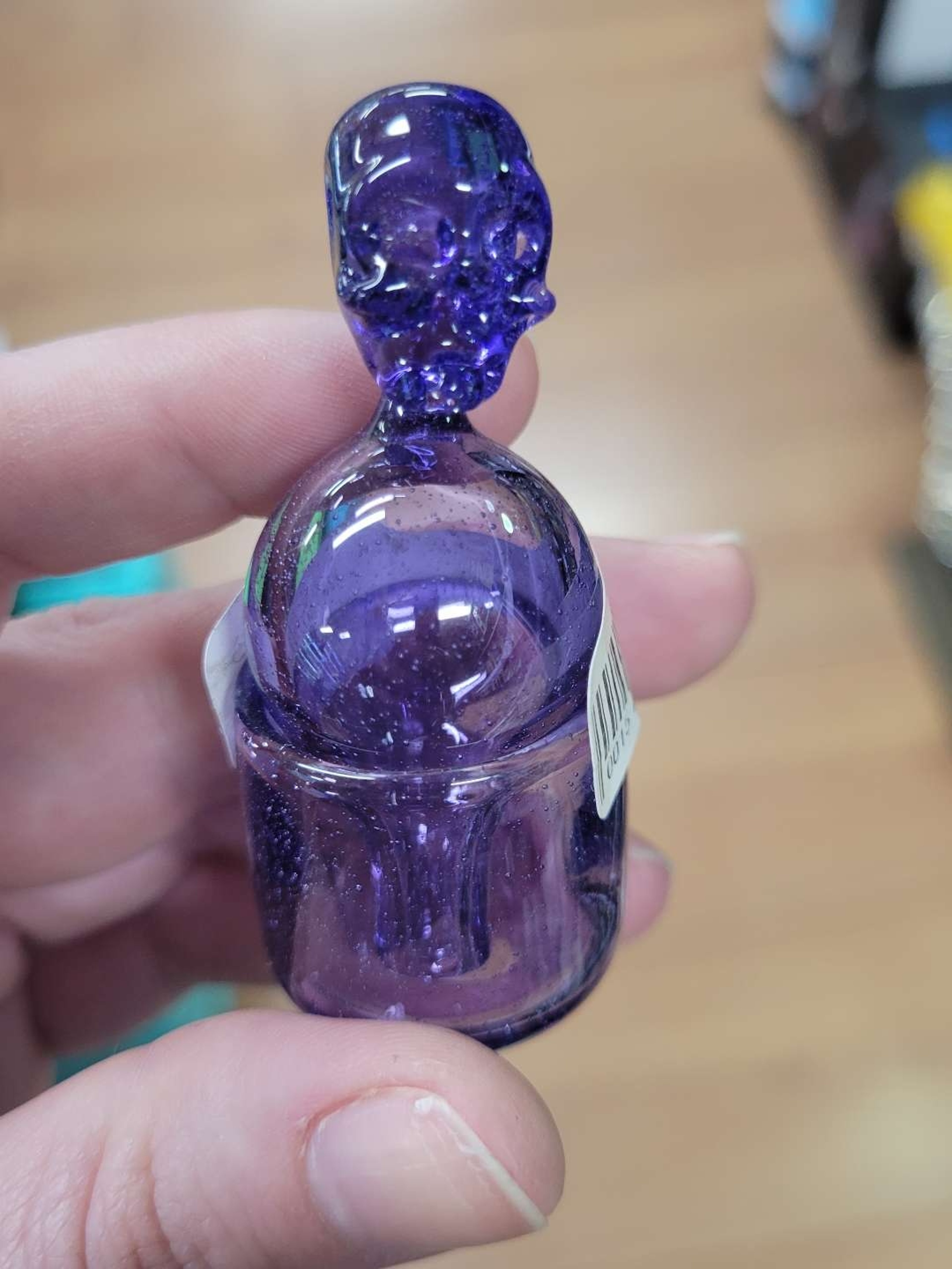 Preview pic of C.Martin purple skull ball cap and holder