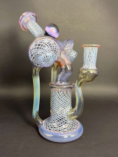 Preview pic of ET Glass Fumed CFL-Shifting Lilac Recycler