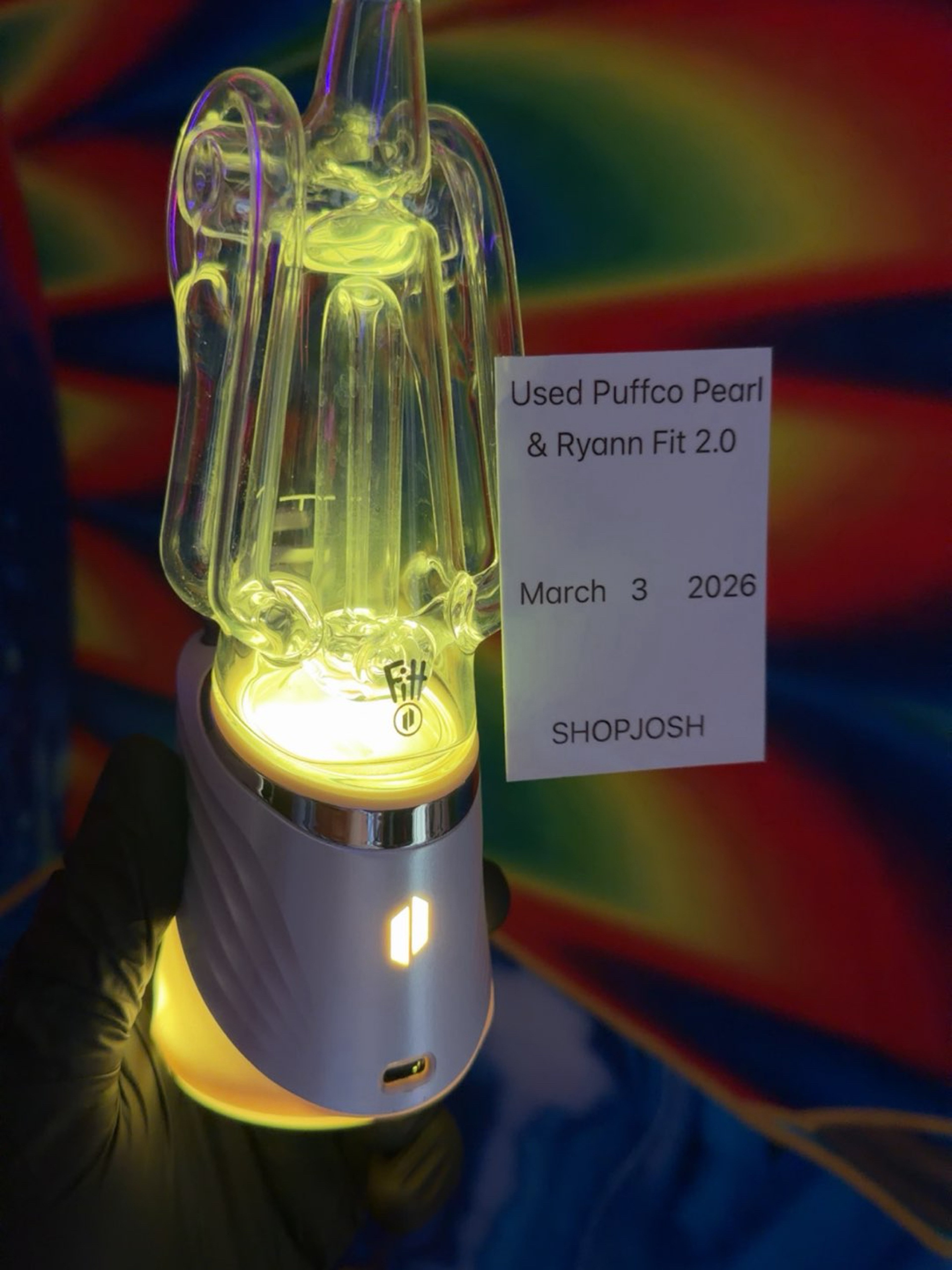 Preview pic of Puffco Peak Pro Pearl & Ryann Fitt 2.0