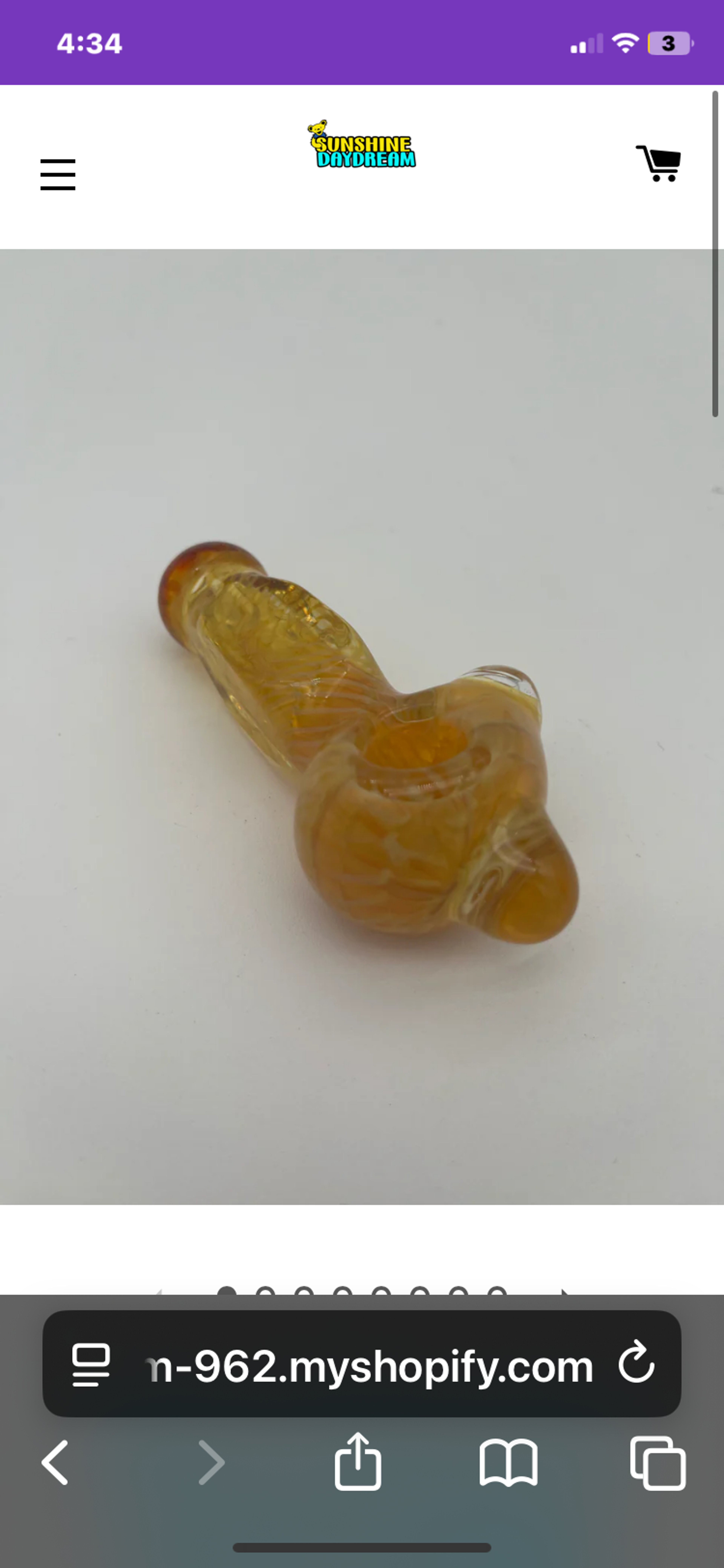 Preview pic of Nelson Glassworks Dry Pipe