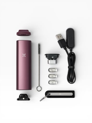 Preview pic of PAX Plus  Complete Portable Vaporizer  – Flower & Concentrate - Periwinkle