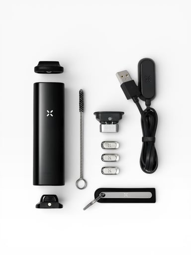 Preview pic of PAX Plus Complete Portable Vaporizer  – Flower & Concentrate - Black