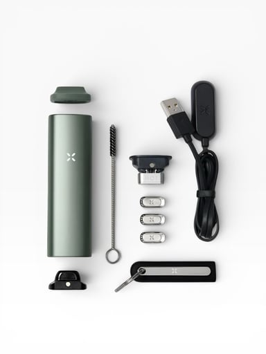 Preview pic of PAX Plus Complete s Portable Vaporizer – Flower & Concentrate - Sage