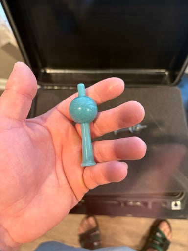 Preview pic of Mark Andrew’s crushed opal carb cap