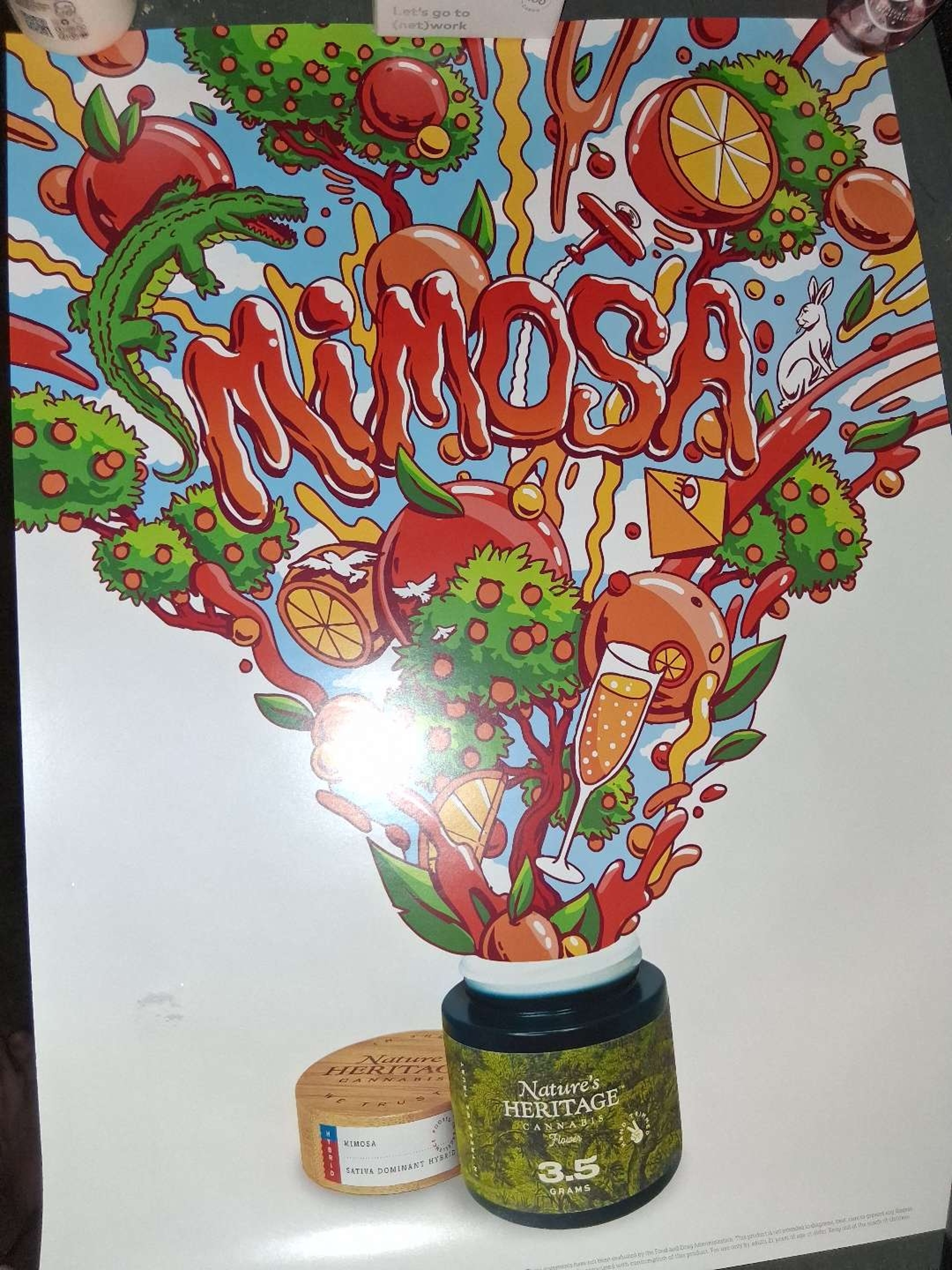 Preview pic of Nature's heritage Mimosa print