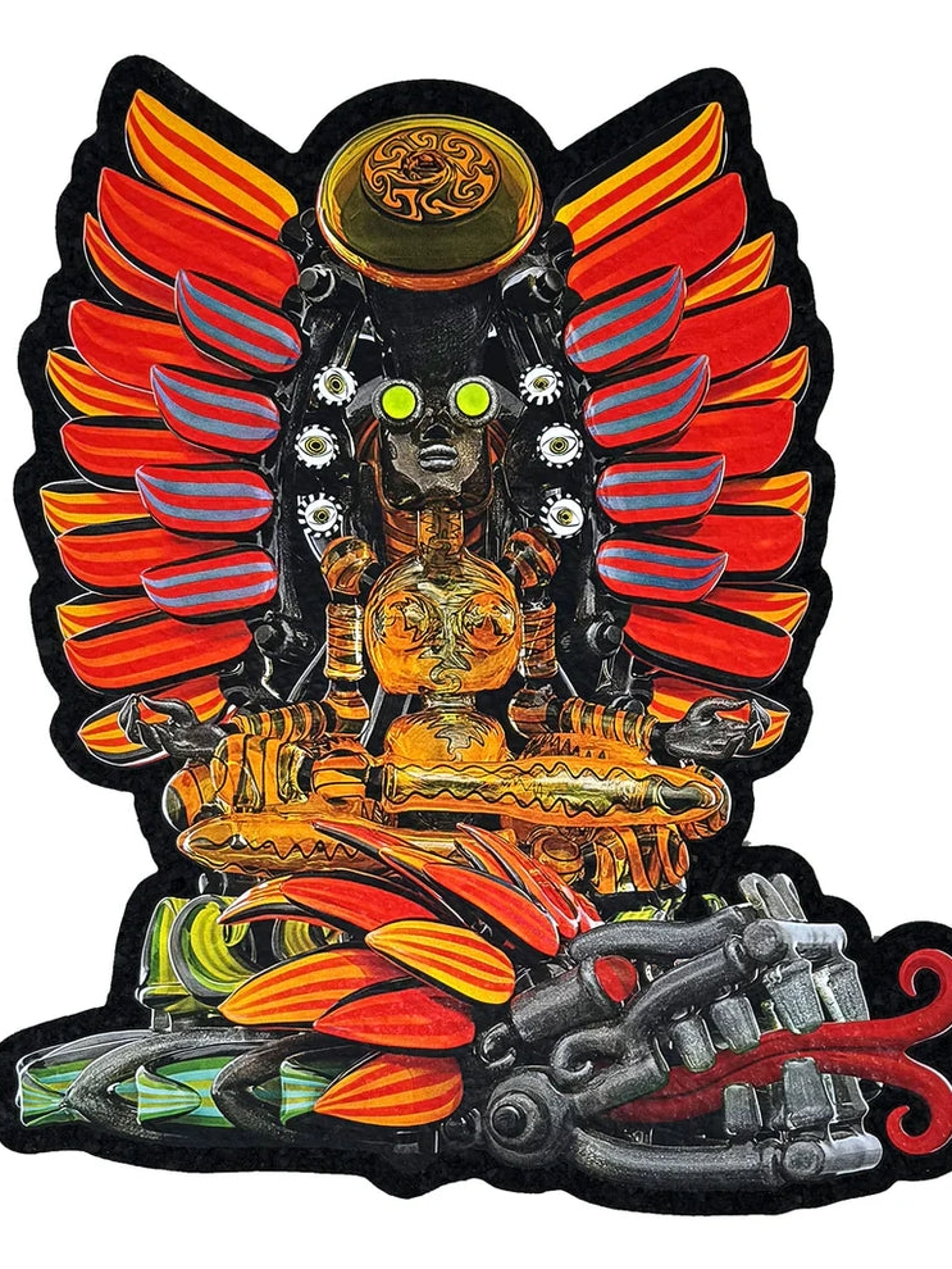 Banjo Glass x Johnathan Singer "Uroboros" Moodmat image 0