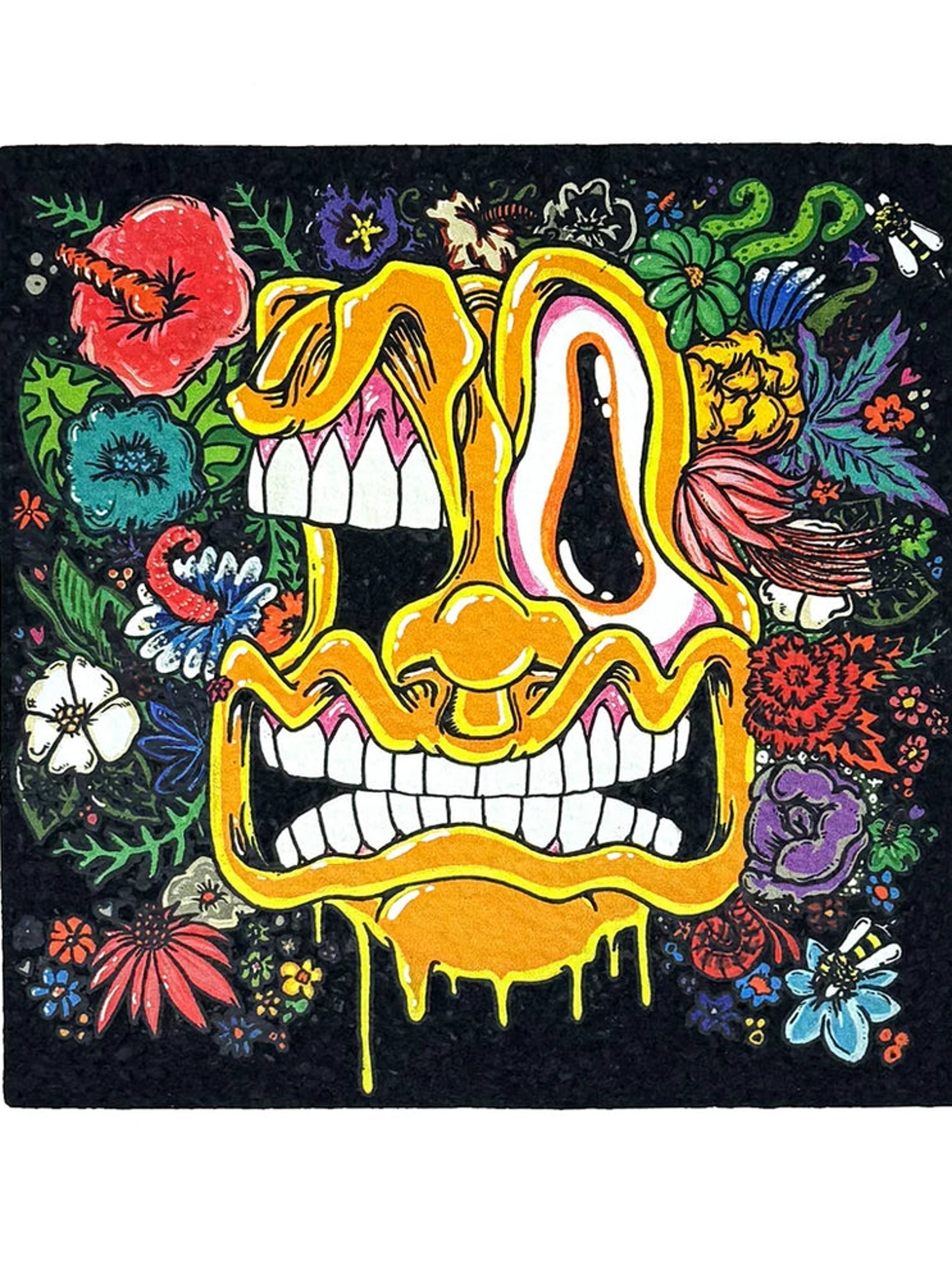 Aaron Brooks x Vincent Gordon (Melty Bros) "Winter Flower" Moodmat image 0