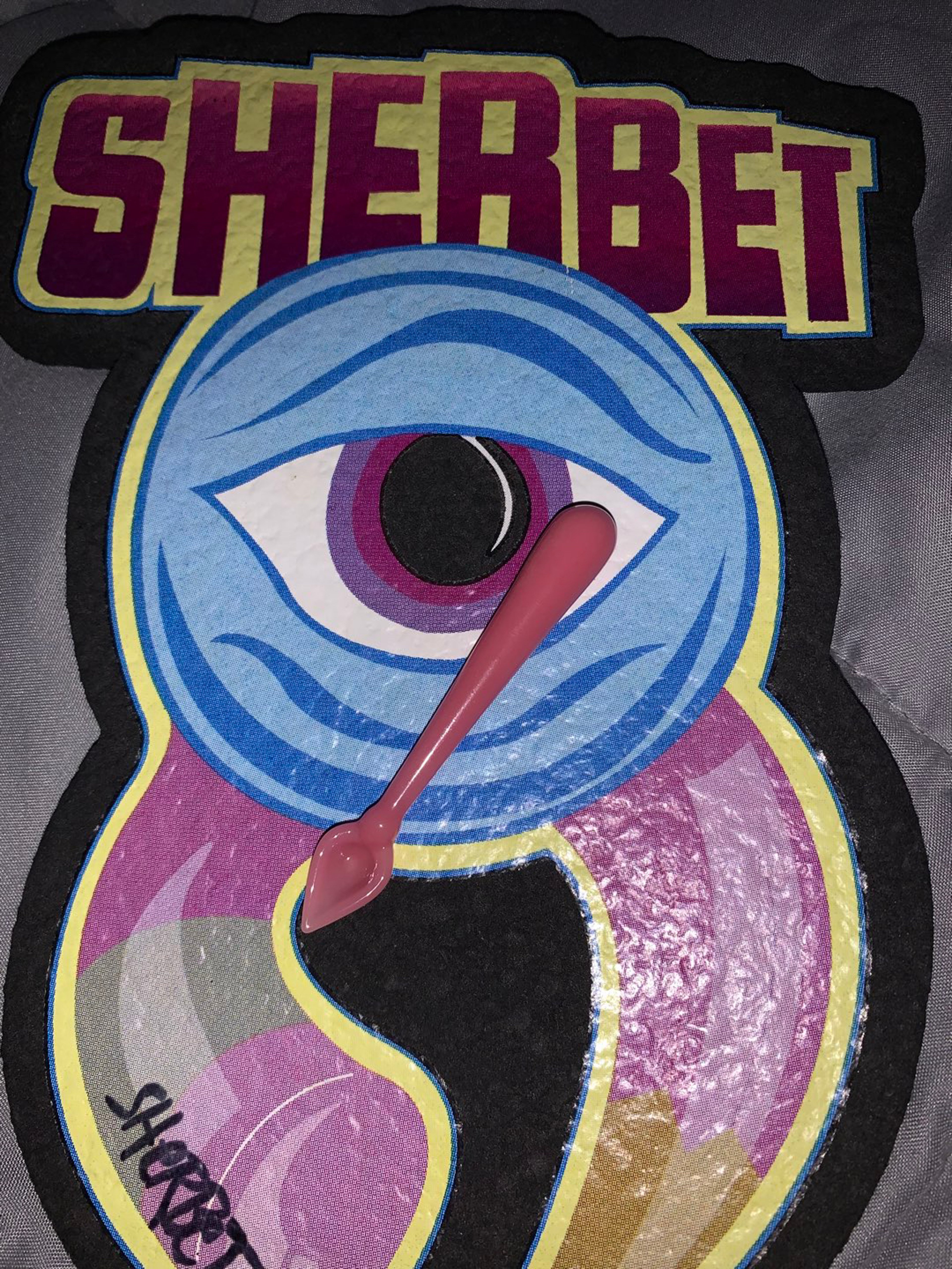 Preview pic of Anthea glass dab spoon