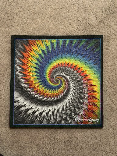 Preview pic of Sovereignty moodmat rainbow swirl sov mat limited edition