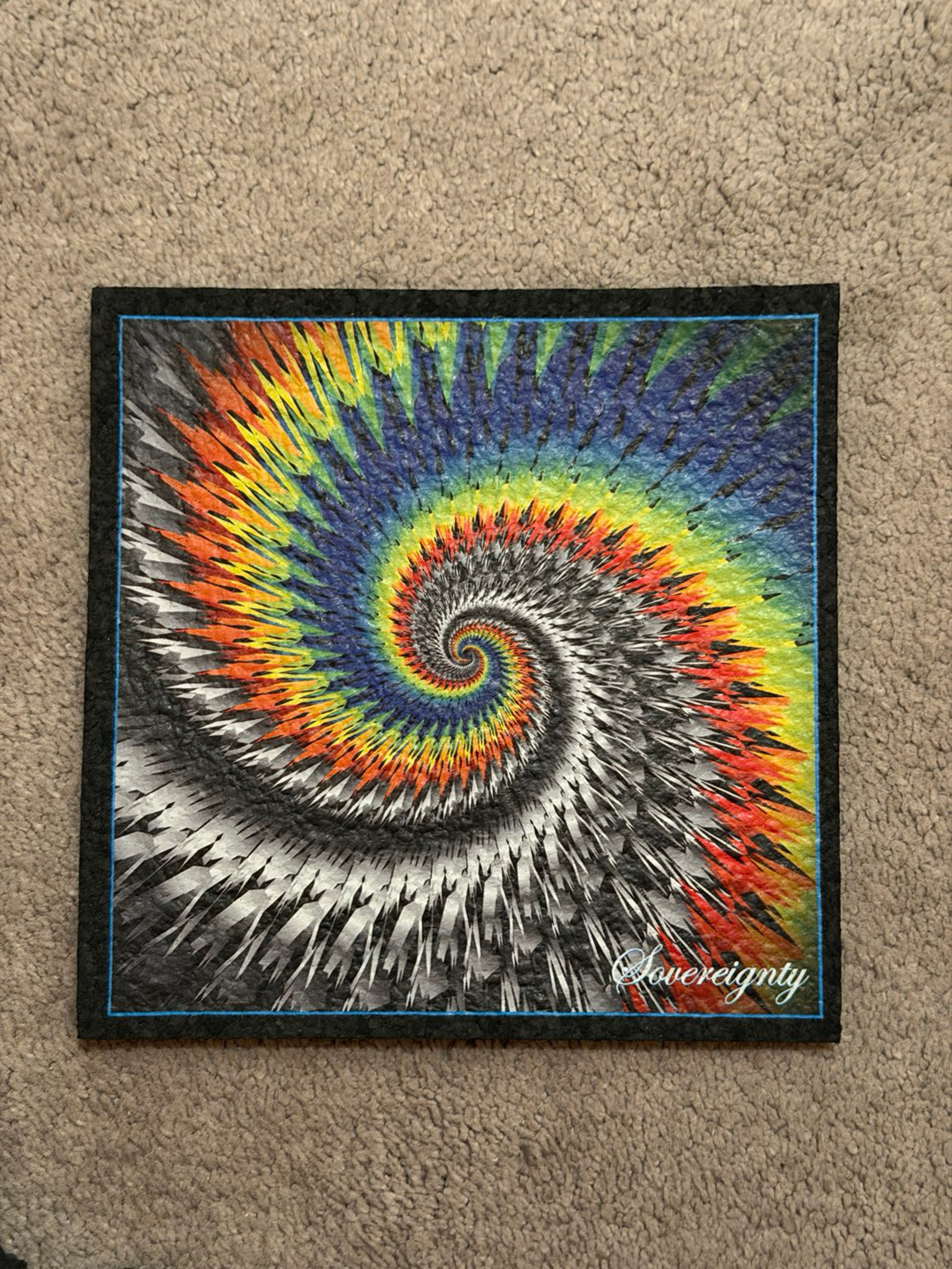 Preview pic of Sovereignty moodmat rainbow swirl sov mat limited edition