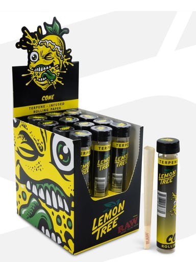 Preview pic of RAW TERPENE INFUSED KING SIZE CONE