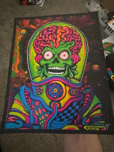Preview pic of 8x10” mars attacks mat