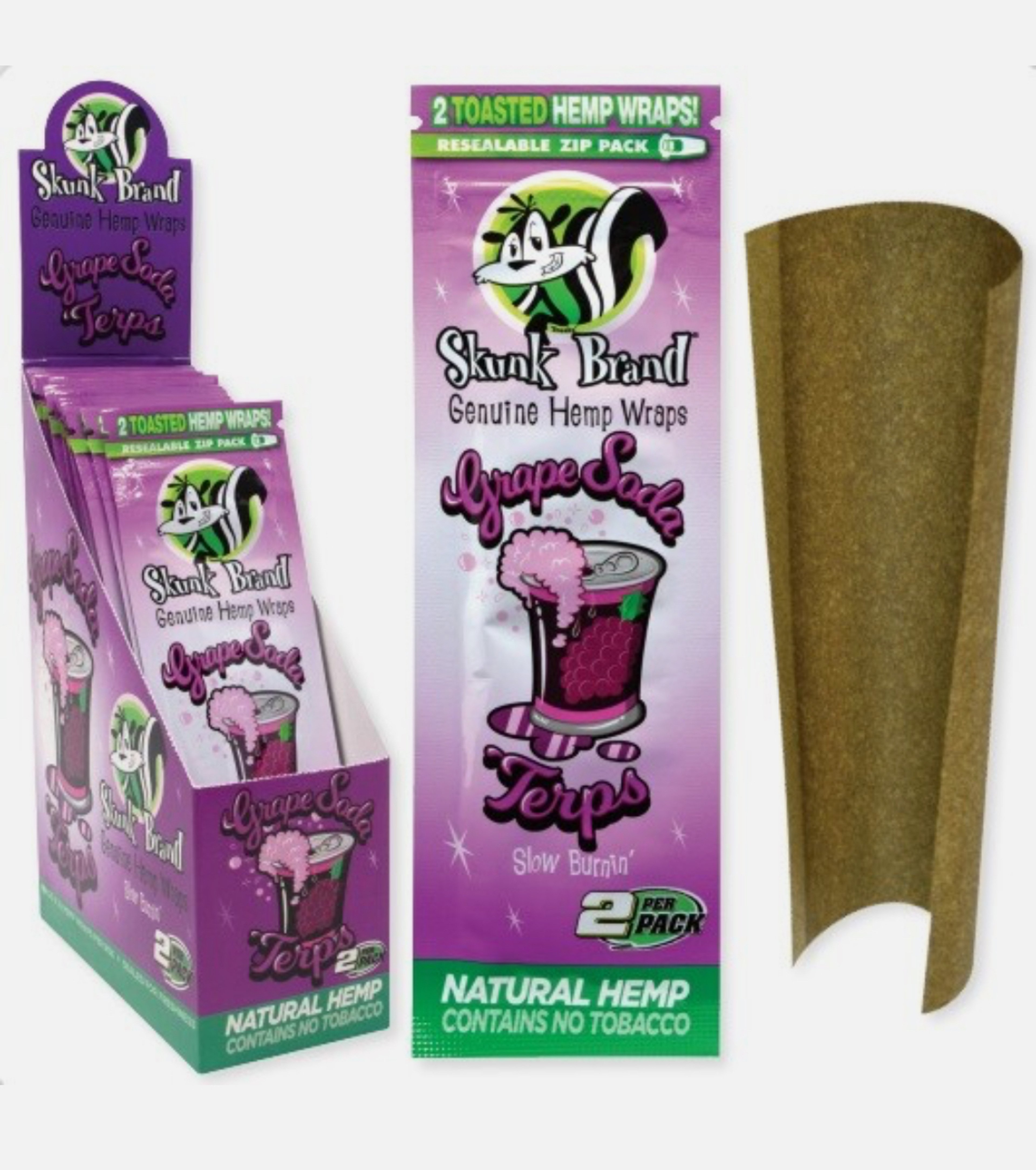 Preview pic of Skunk Brand Terp Infused Hemp Wraps